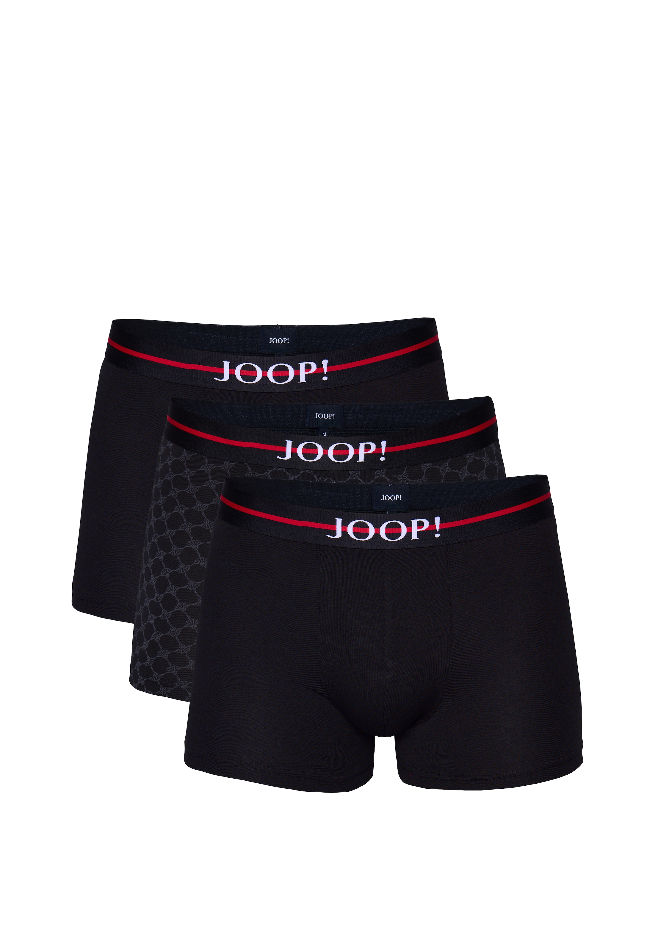 JOOP! Boxershorts »Everyday« 2er Pack,  ohne Eingriff, elastischer Logobund, Baumwollmix