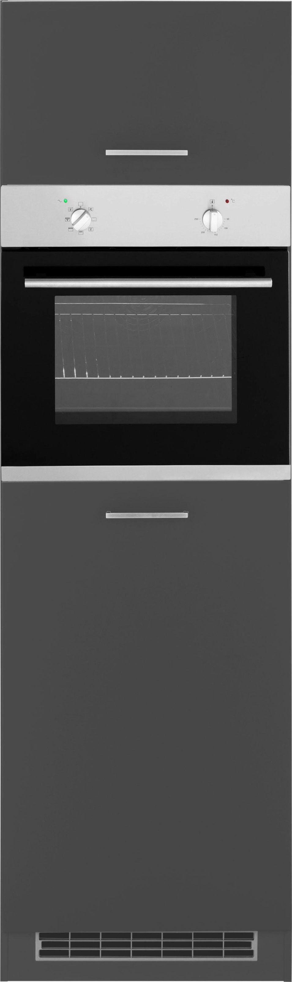 KOCHSTATION Backofen/Kühlumbauschrank »KS-Kehl« für Einbaukühlschrank, Nischenhöhe 88cm