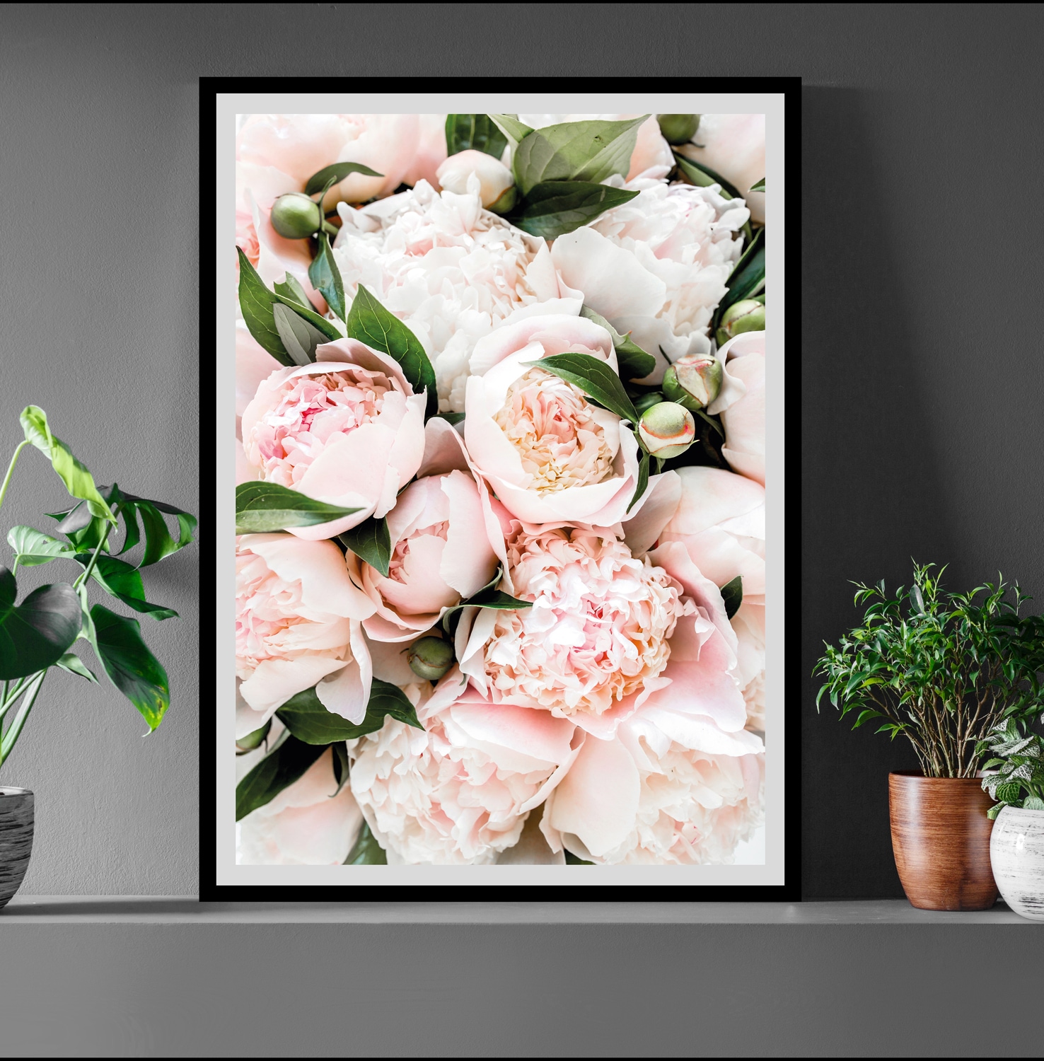 queence Bild »Stefanie«, Blumen, gerahmt, Rosen
