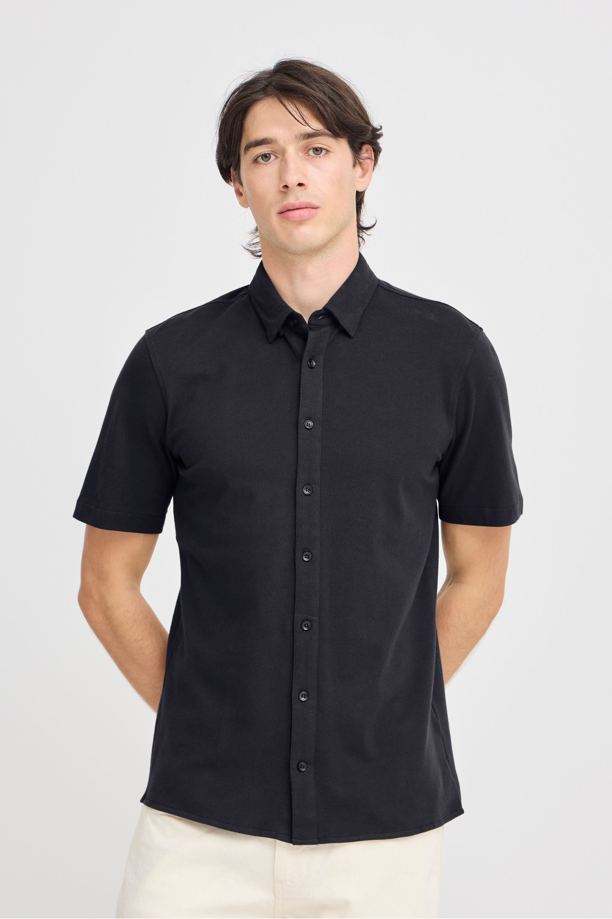 Casual Friday Kurzarmhemd »Kurzarmhemd CFFOLKE piquet«
