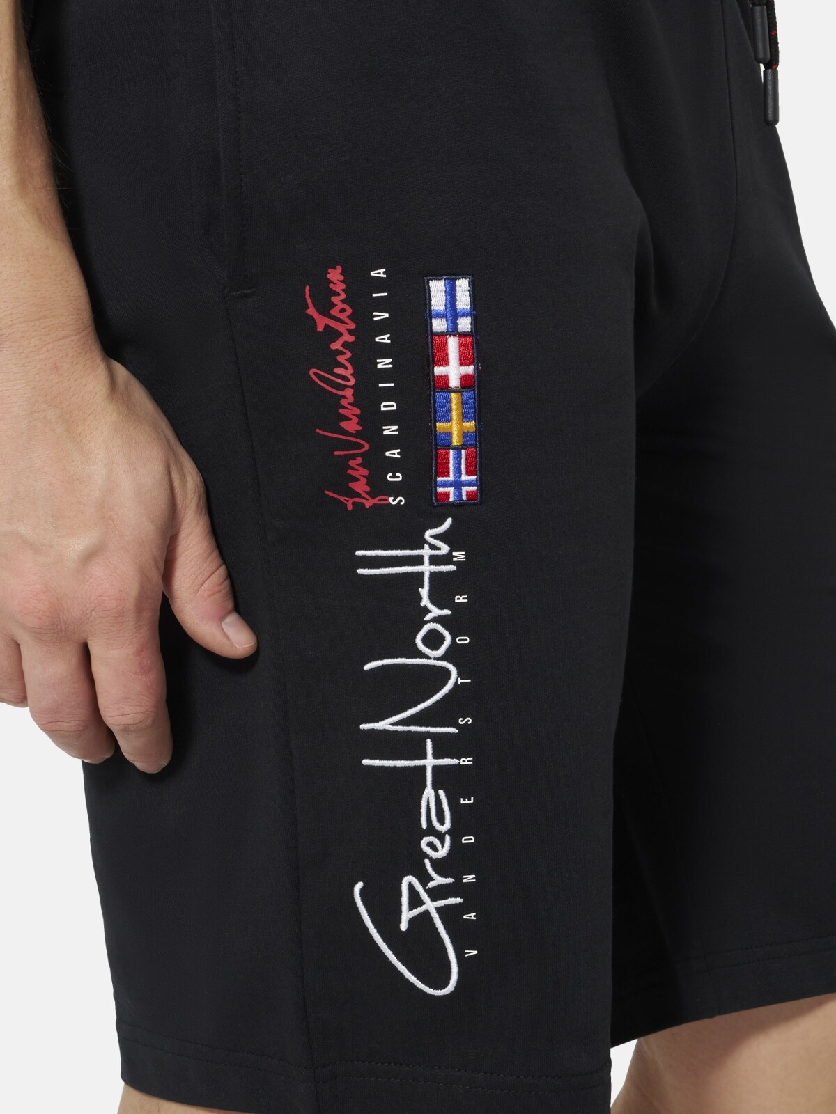 Jan Vanderstorm Sweatbermudas »Sweatbermuda HARTHAKNUT«