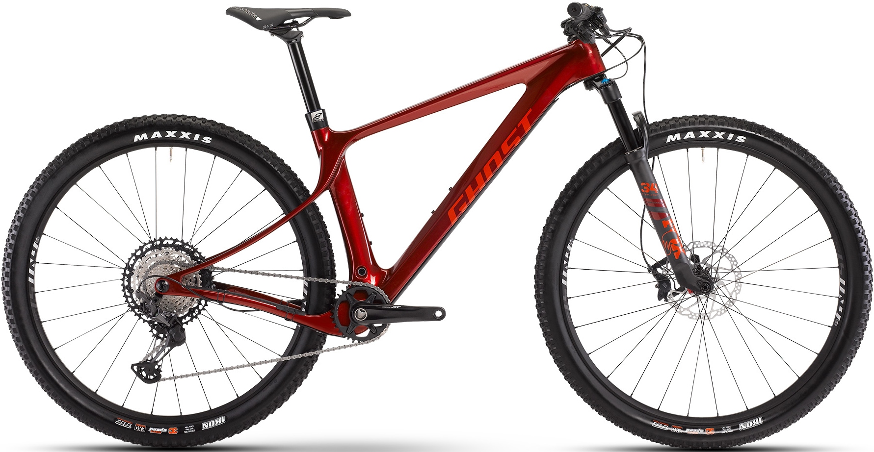 Ghost Mountainbike »Lector SF LC Advanced«, 12 Gang, Shimano, XT Schaltwerk, Kettenschaltung, für Damen und Herren, Kettenschaltung