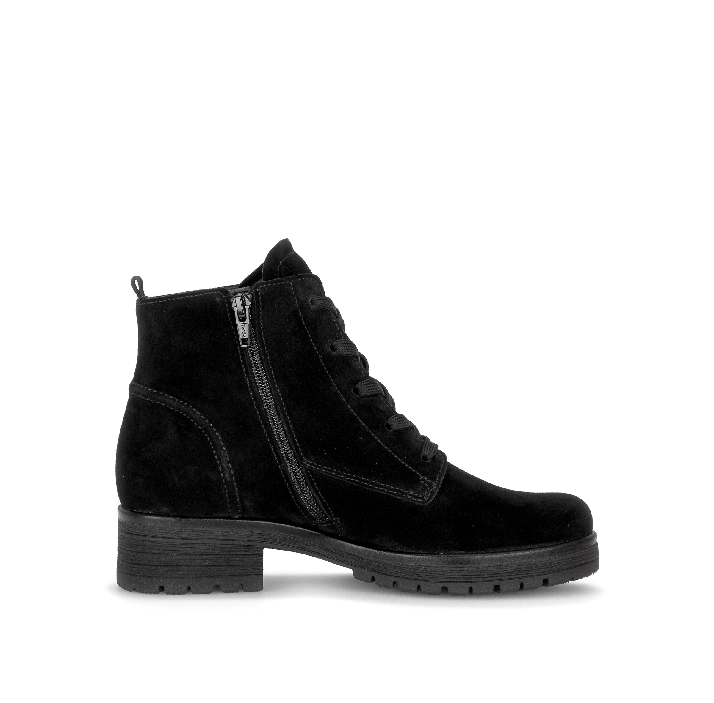 Gabor Schnürstiefelette  Blockabsatz, Schnürboots in G-Weite (= weit)