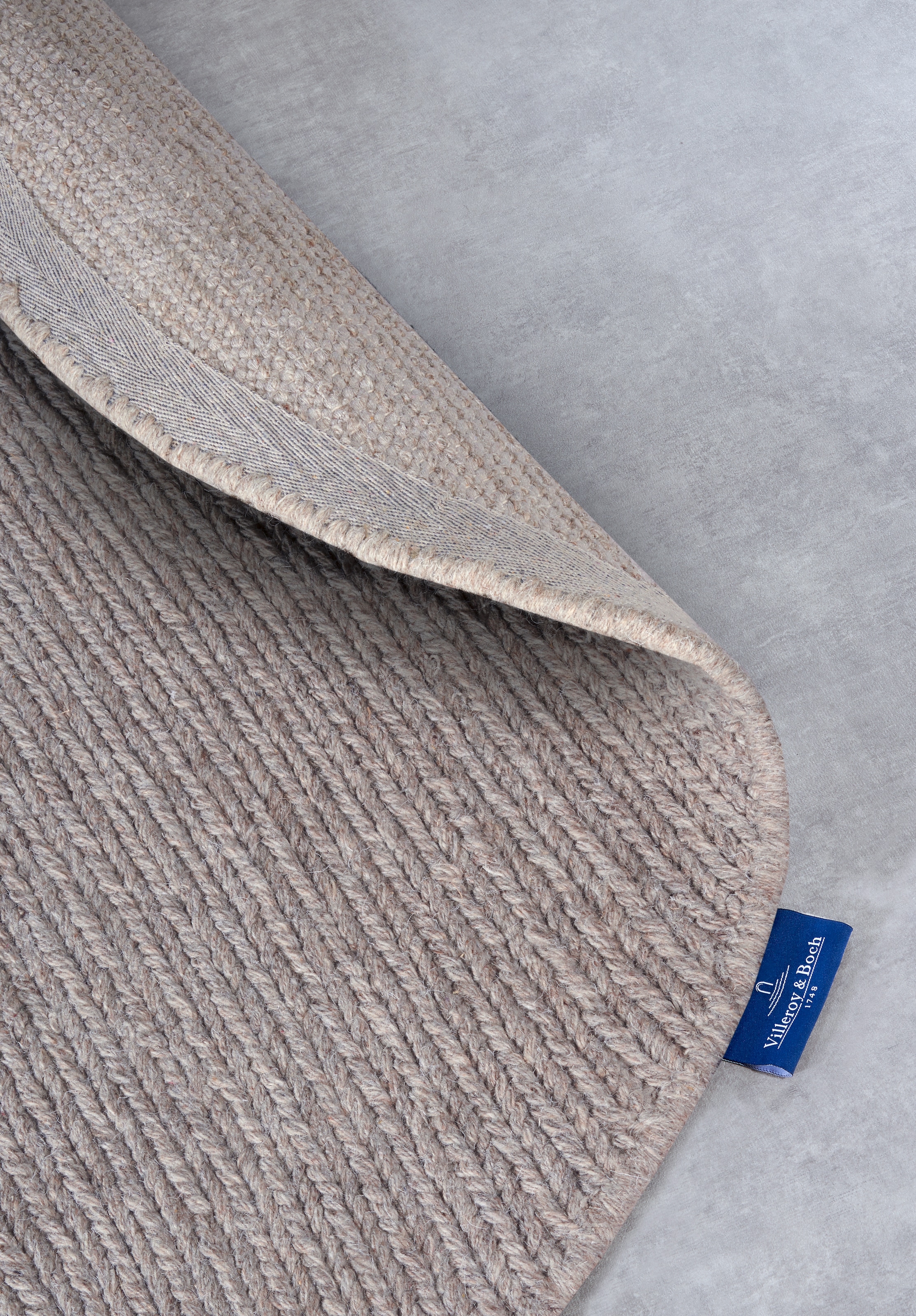 Villeroy & Boch Wollteppich »Francois«, rechteckig, 7 mm Höhe, in rund, oval, Läufer, handgewebt, Wolle, Wohnzimmer, Schlafzimmer