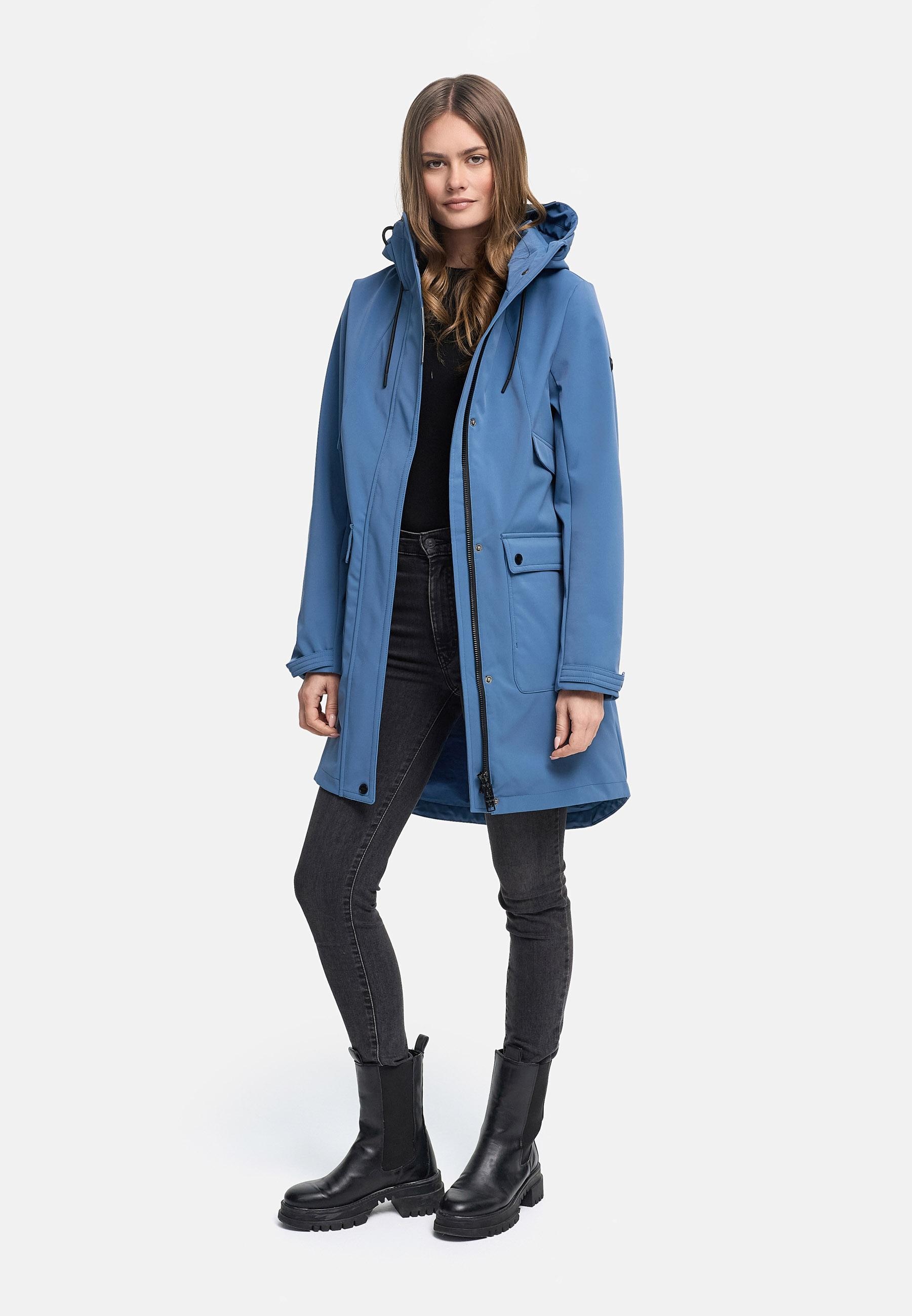 Navahoo Kurzmantel »Softshellmantel Morgennebel 14«