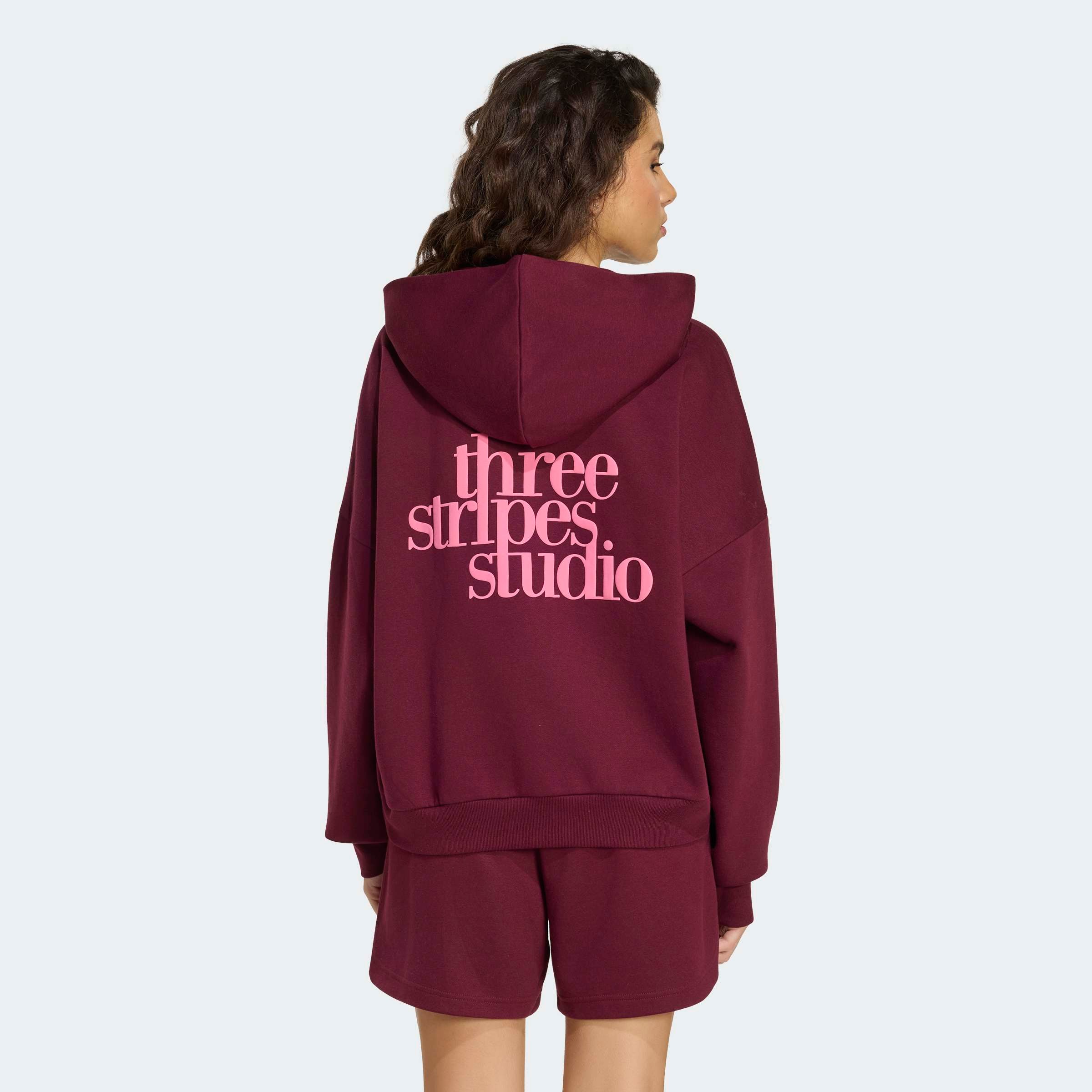 adidas Sportswear Sweatshirt »3-STREIFEN STUDIO HOODIE«
