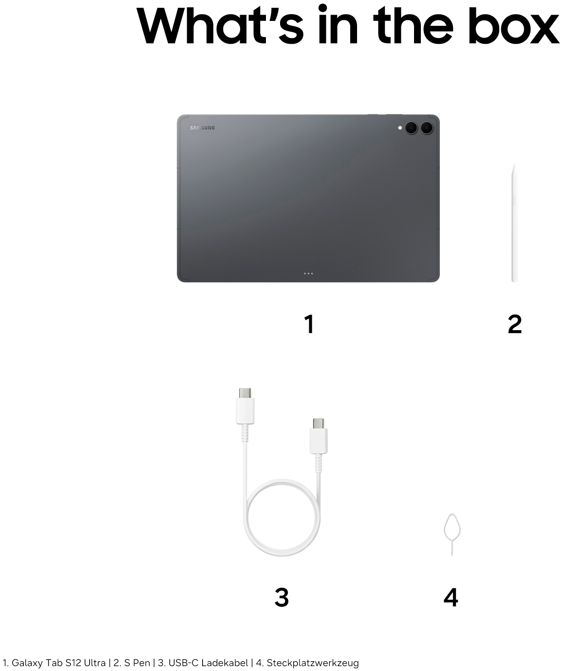 Samsung Tablet »Galaxy Tab S12 Ultra 5G« (36,99 cm / 14,6 ″) Android,One UI,Knox WQXGA+ 5G )