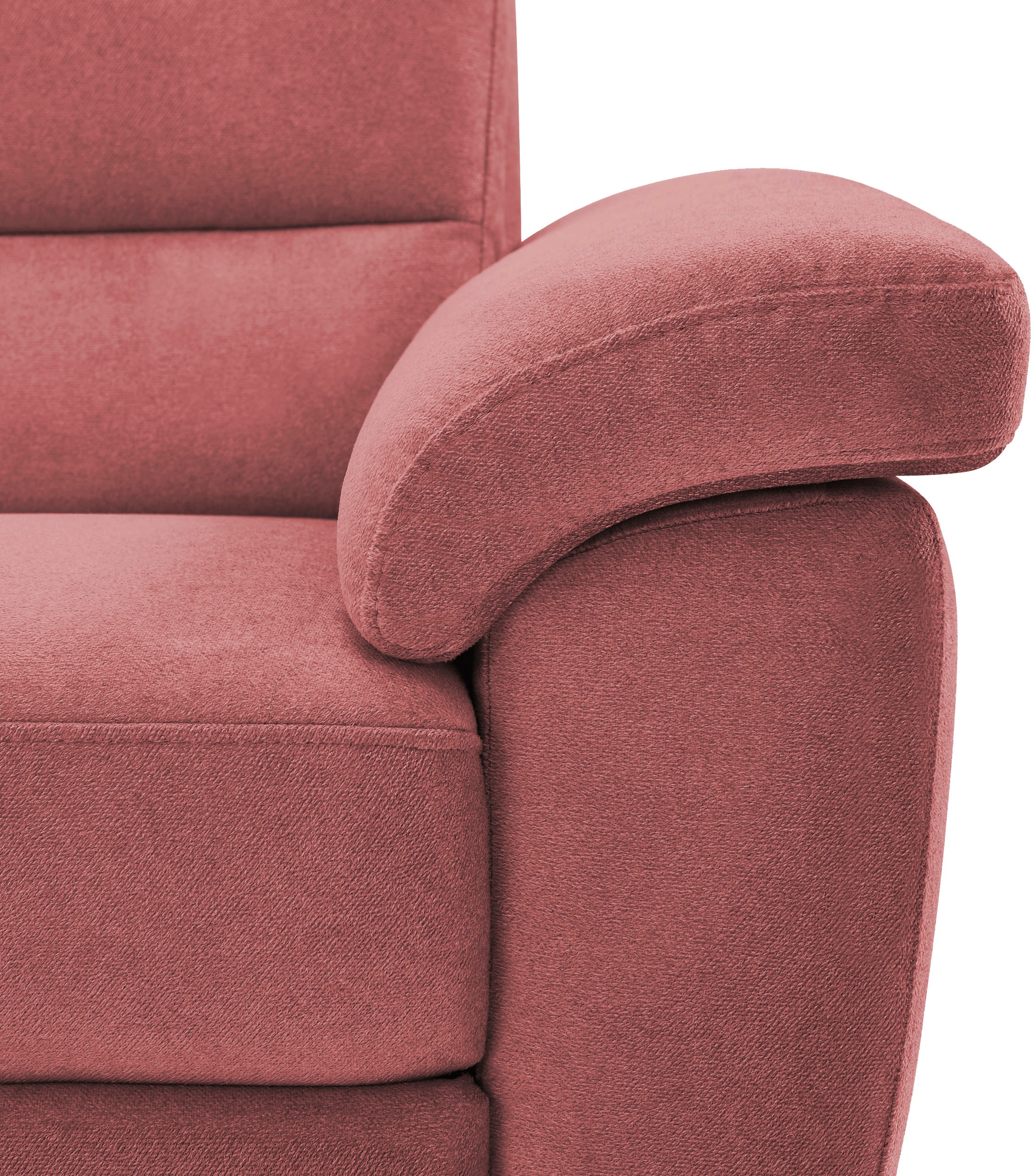 CALIZZA INTERIORS Ecksofa »Onyx L-Form«, Ottomane links oder rechts, wahlweise mit Bettfunktion, Breite 257 cm