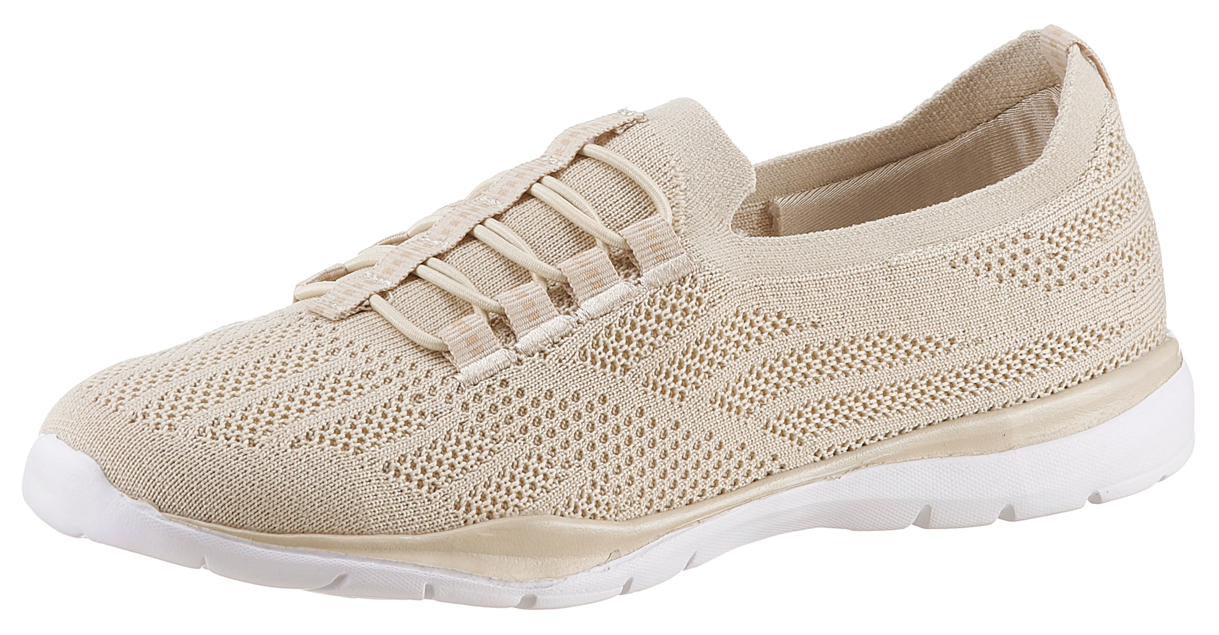 CITY WALK Slip-On Sneaker, Slipper, Sneaker, Schlupfschuh mit Stretchfunktion und Gummizug