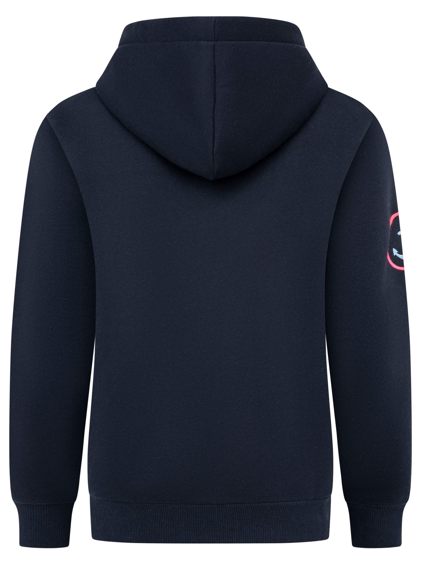 Zwillingsherz Kapuzensweatjacke »"Maritim"«, mit gesticktem MOIN und Anker Logo und Reißverschluss