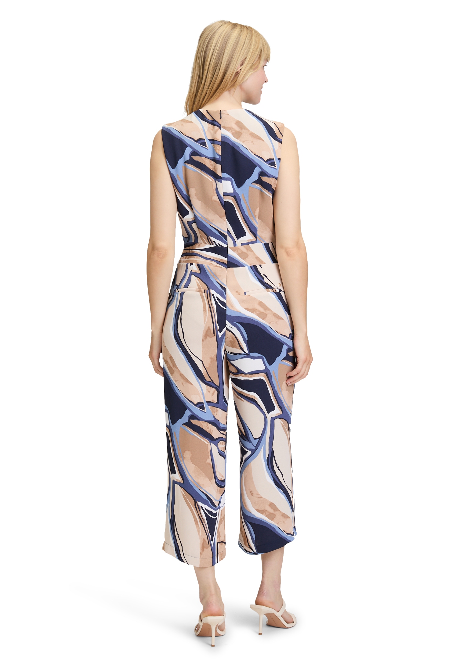 Betty&Co Jumpsuit »Jumpsuit ohne Arm«
