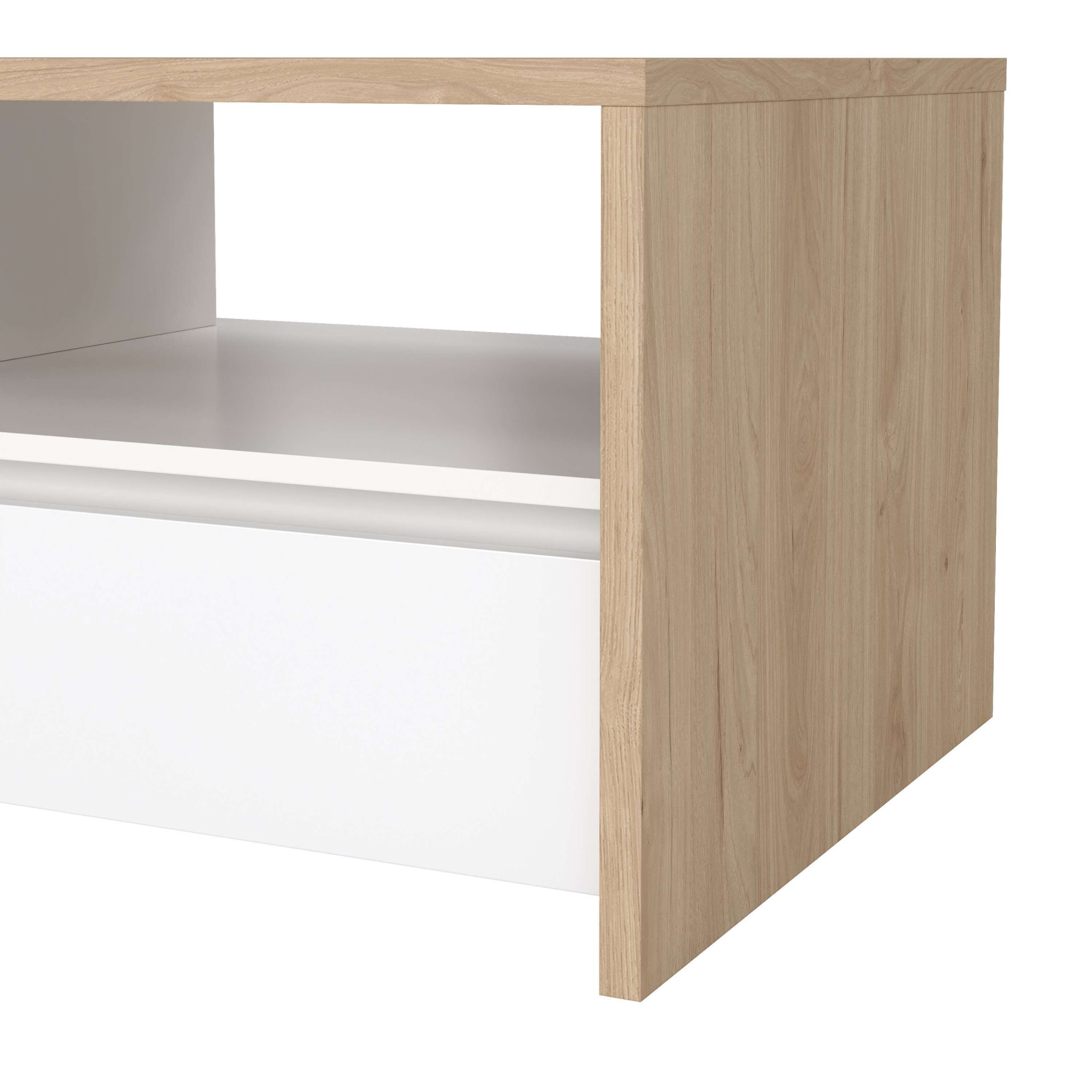 INOSIGN Couchtisch »Next Beistelltisch, Wohnzimmertisch, Abstelltisch,«, Ablagefläche, 2 Schubladen, Breite 120 cm, Höhe 45 cm