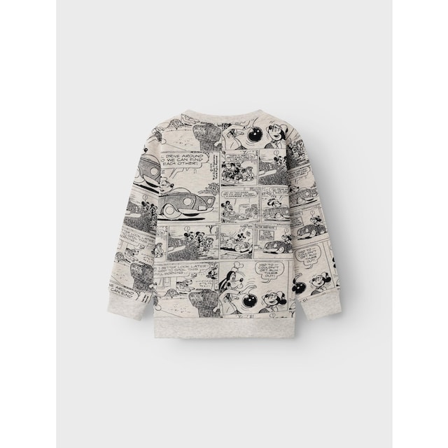 Name It Sweatshirt »NMMOBIS MICKEY SWEAT BRU«, mit gerippten Ärmelbündchen  im OTTO Online Shop