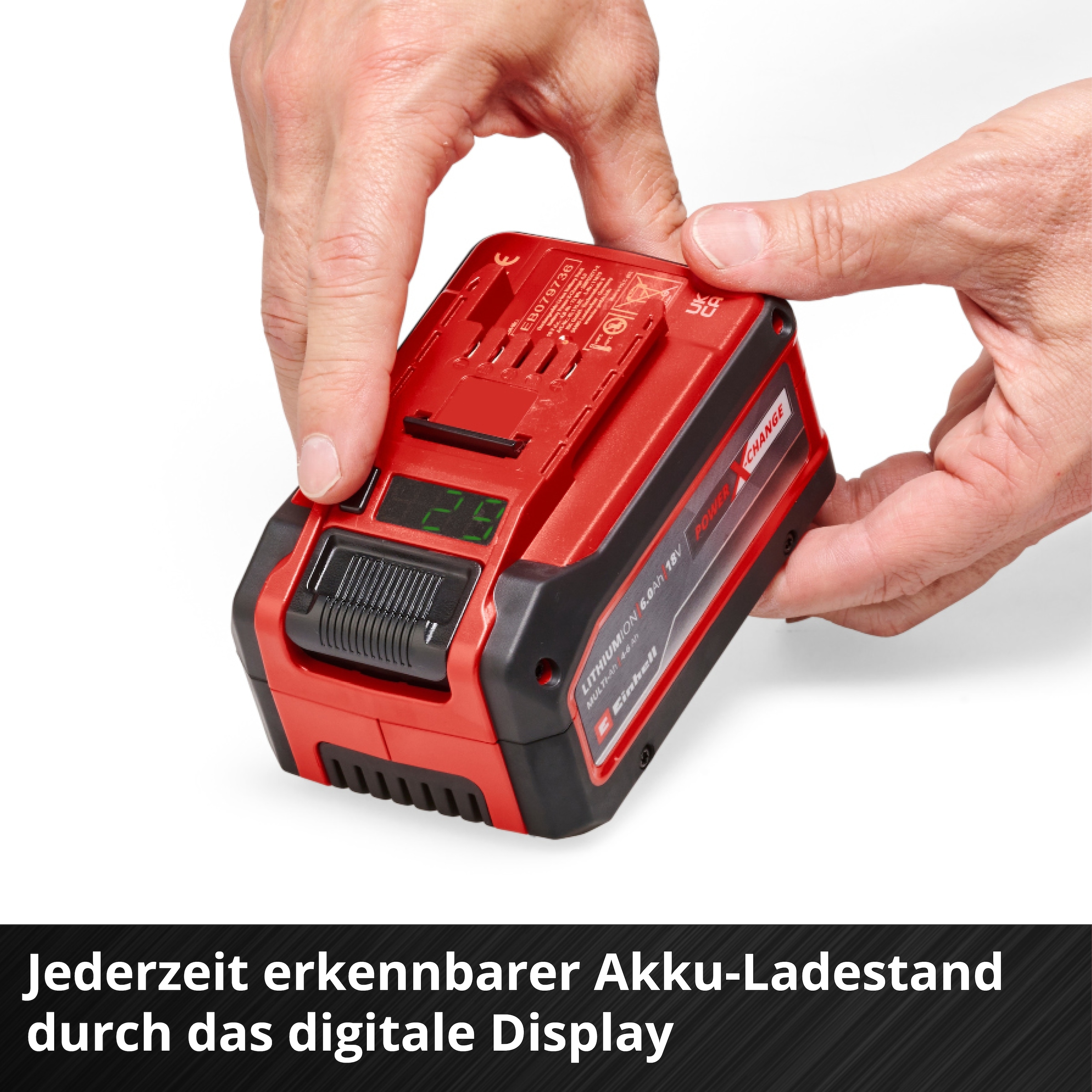 Einhell Akku »»Multi-Ah PXC Plus«« 18 V, umschaltbar: 4 und 6 Ah