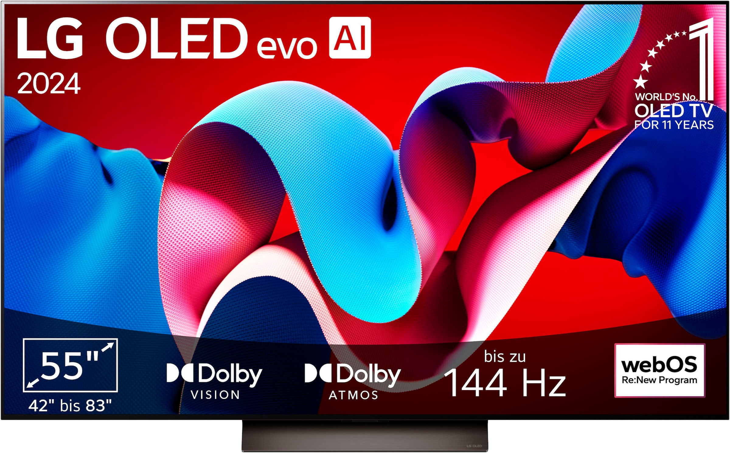 OLED-Fernseher, 139 cm/55 Zoll, 4K Ultra HD, Smart-TV