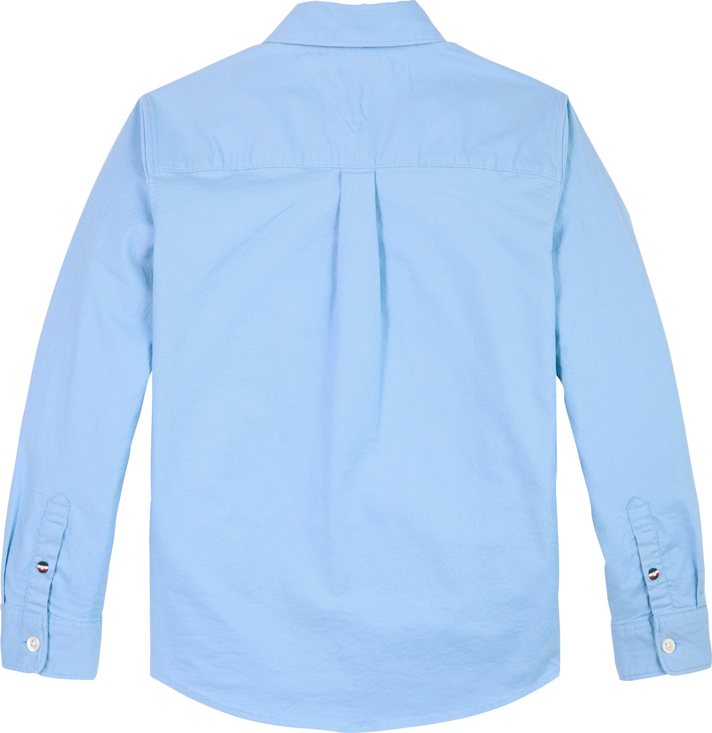 Tommy Hilfiger Langarmhemd »FLAG OXFORD SHIRT LS«, mit Logostickerei