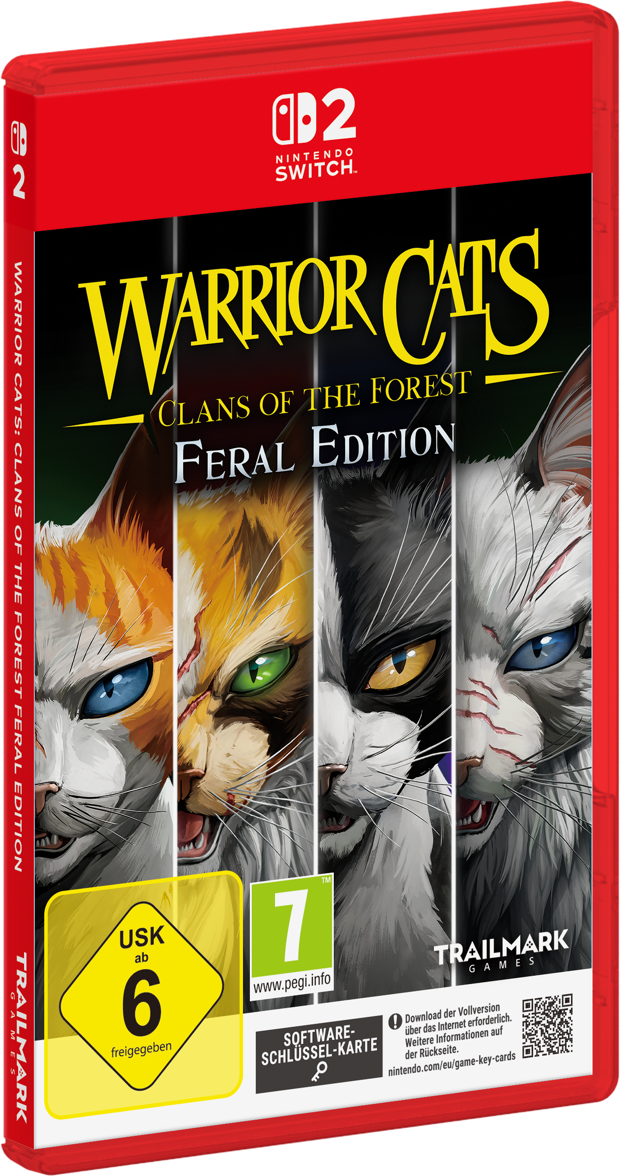 Trailmark Games Spielesoftware »Switch 2 Warrior Cats: Clans of the Forest« Nintendo Switch 2