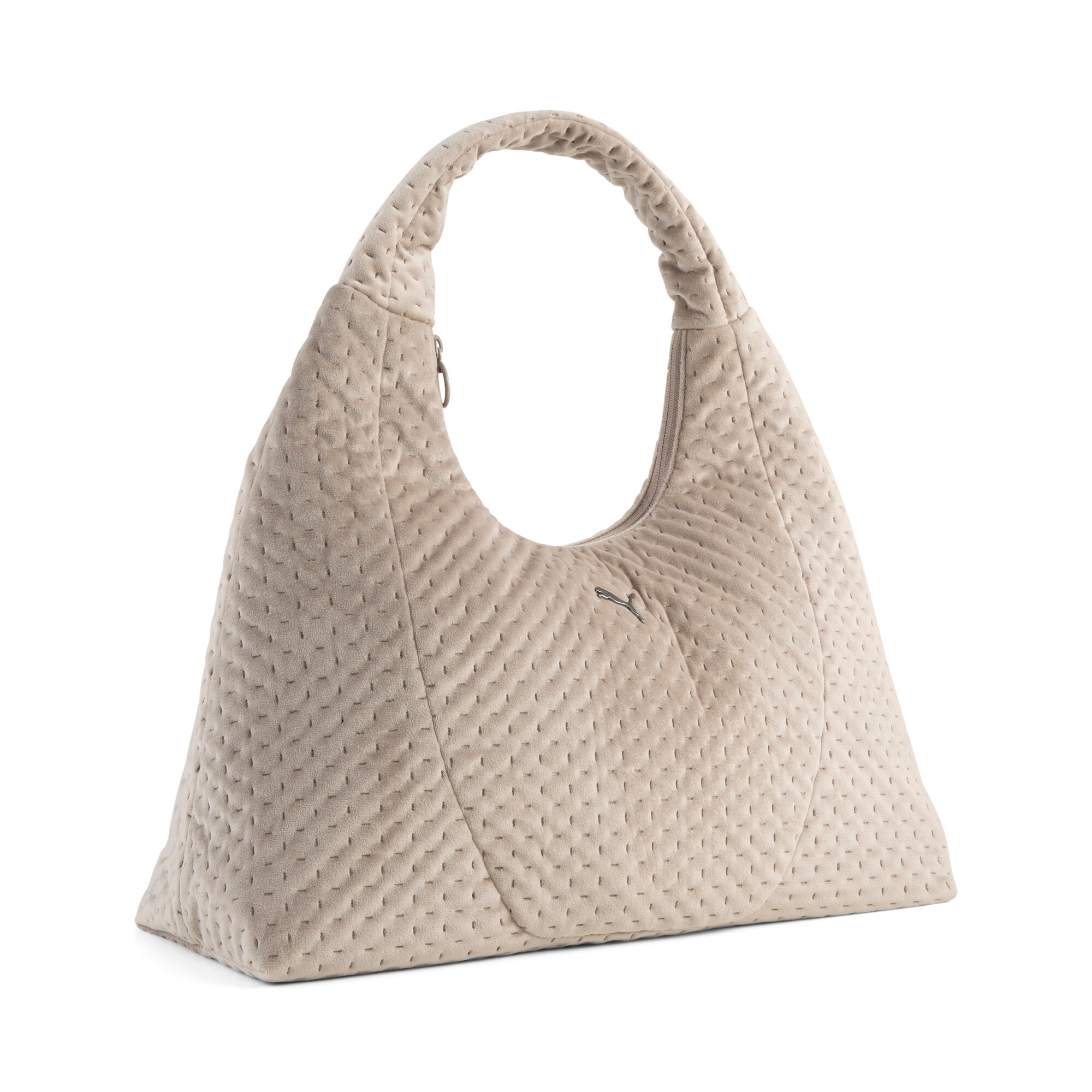 PUMA Umhängetasche »UP VELVET LARGE PRISM BAG« mit großem Volumen, unifarbenes Design, sportlicher Stil