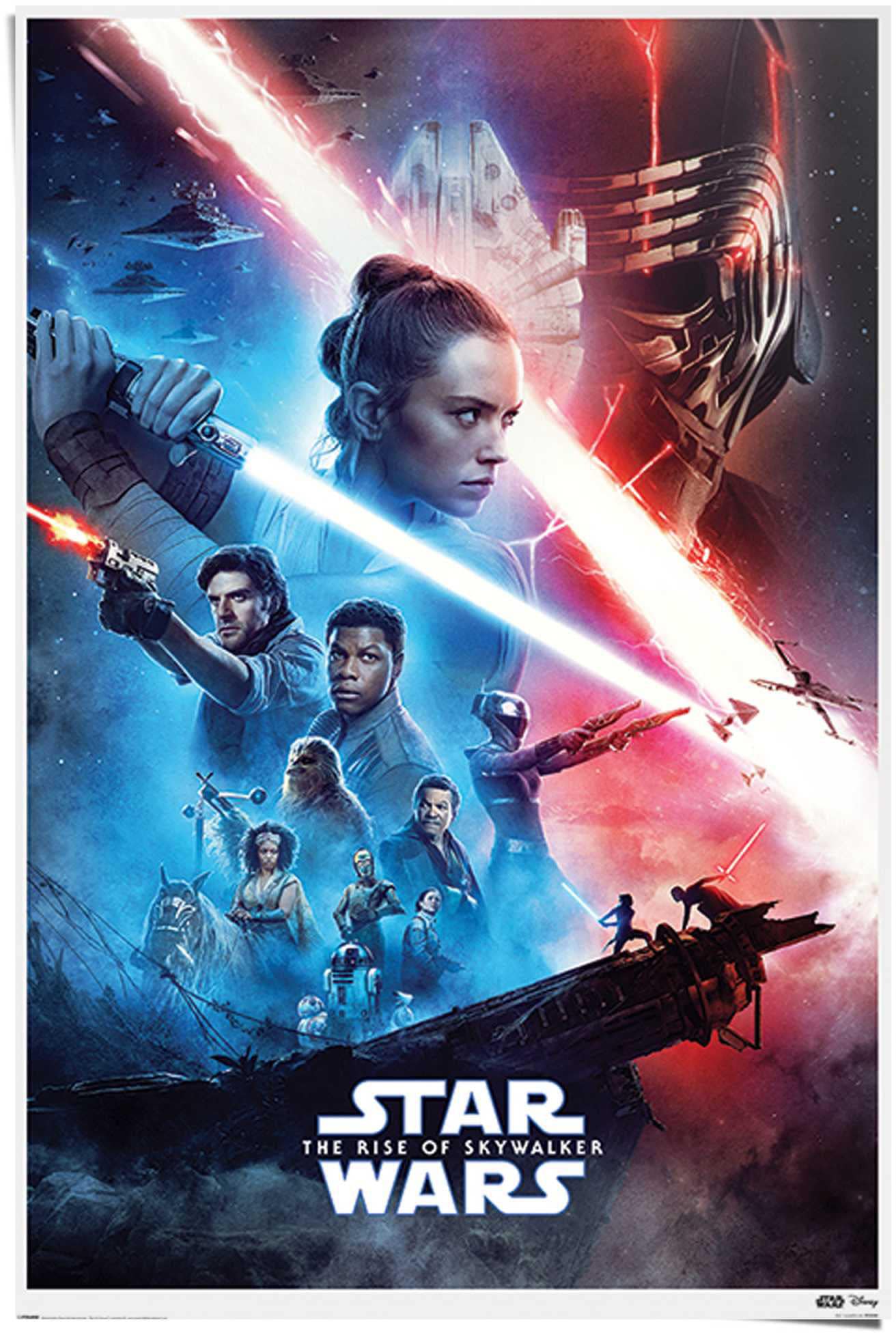 Poster »Star Wars The Rise of Skywalker - Filmplakat«, (1 St.)