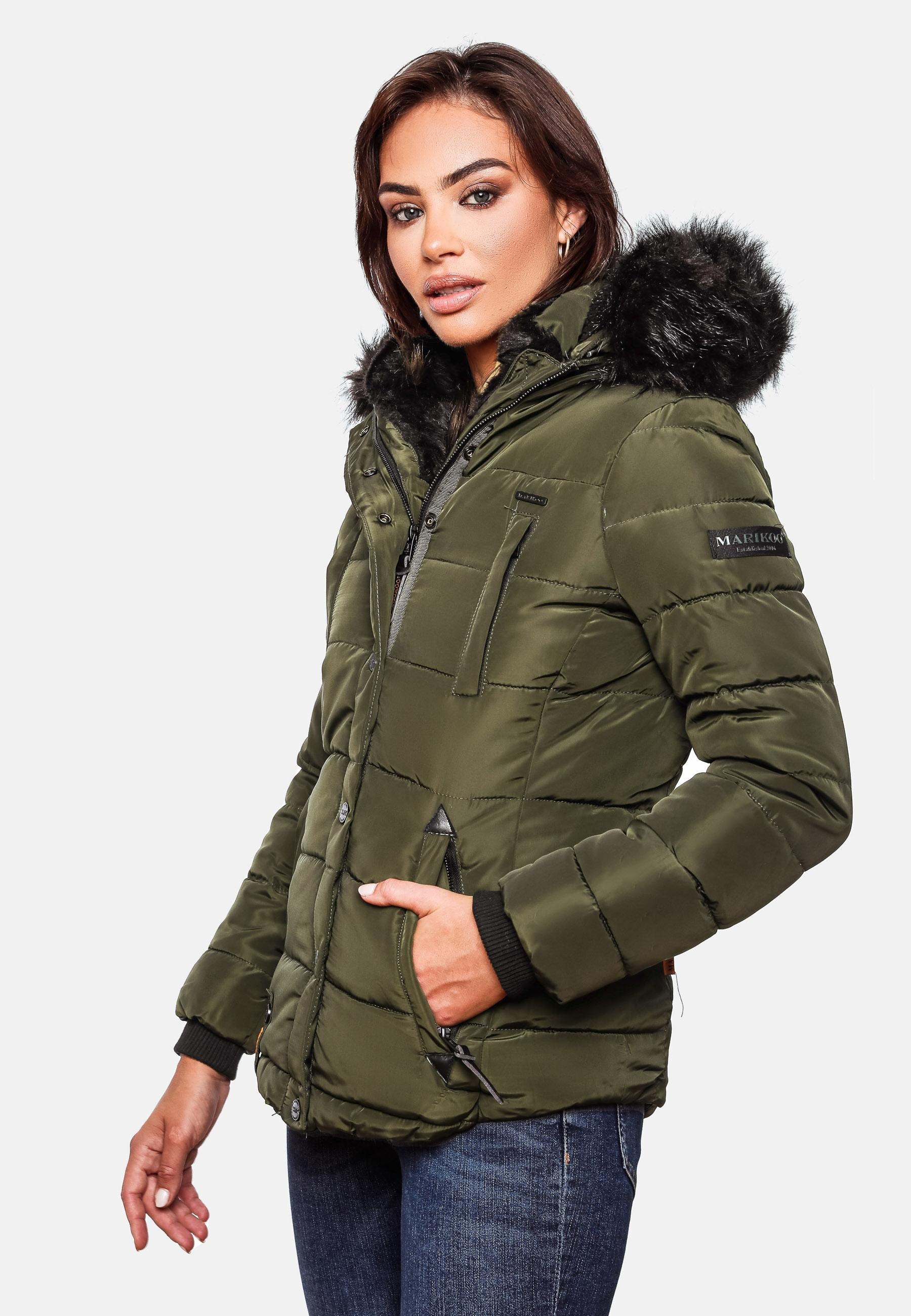 Marikoo Steppjacke »Steppjacke Lotusblüte«