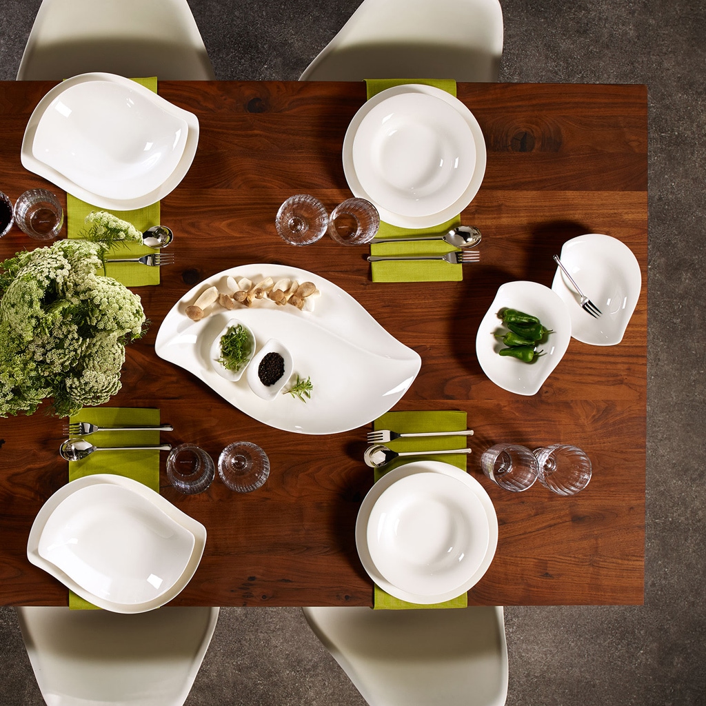 Villeroy & Boch Suppenteller »Suppenteller New Cottage Basic ø 23,1 cm 6er Set weiß«