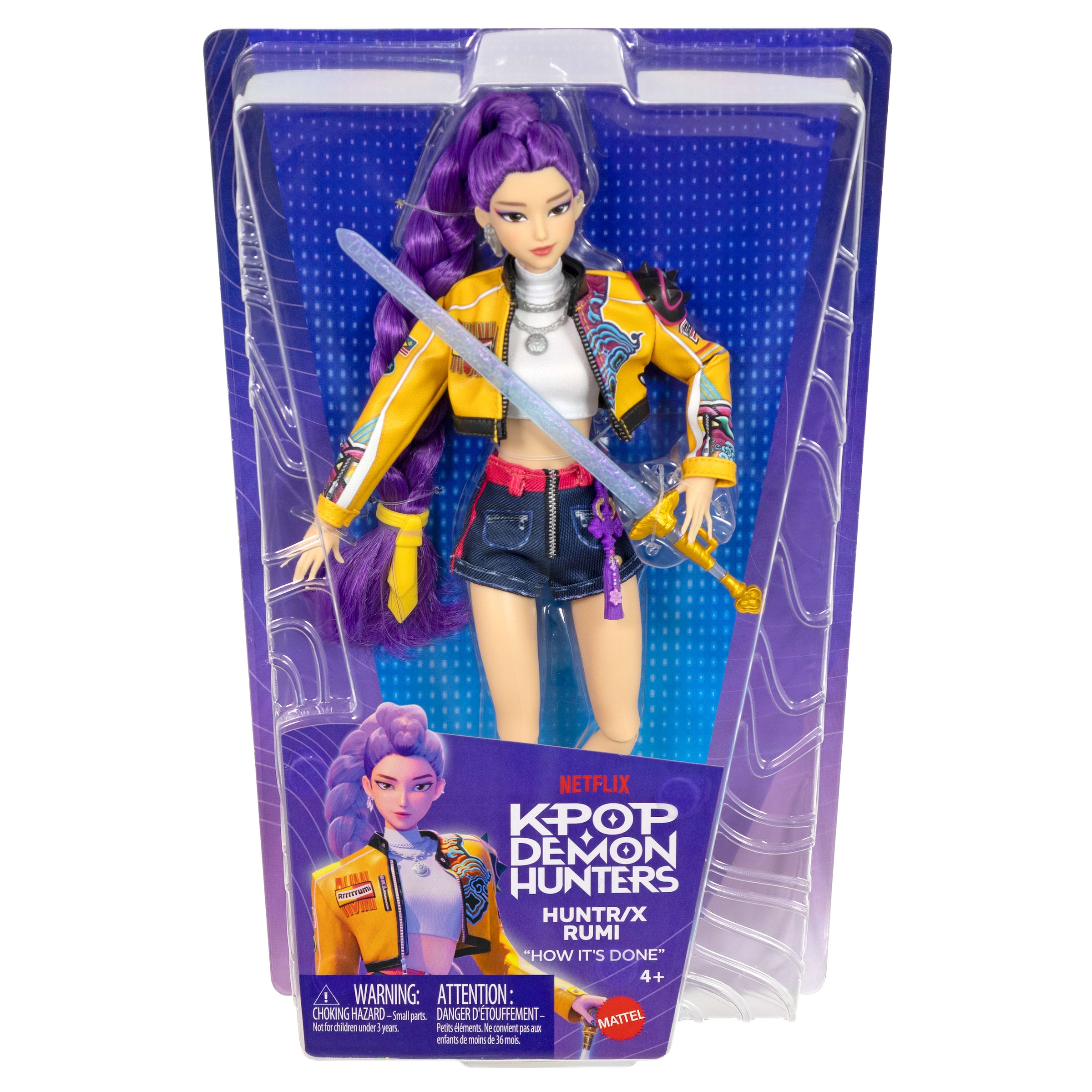 Mattel® Anziehpuppe »KPop Demon Hunters HUNTR/X: RUMI - HOW IT'S DONE«