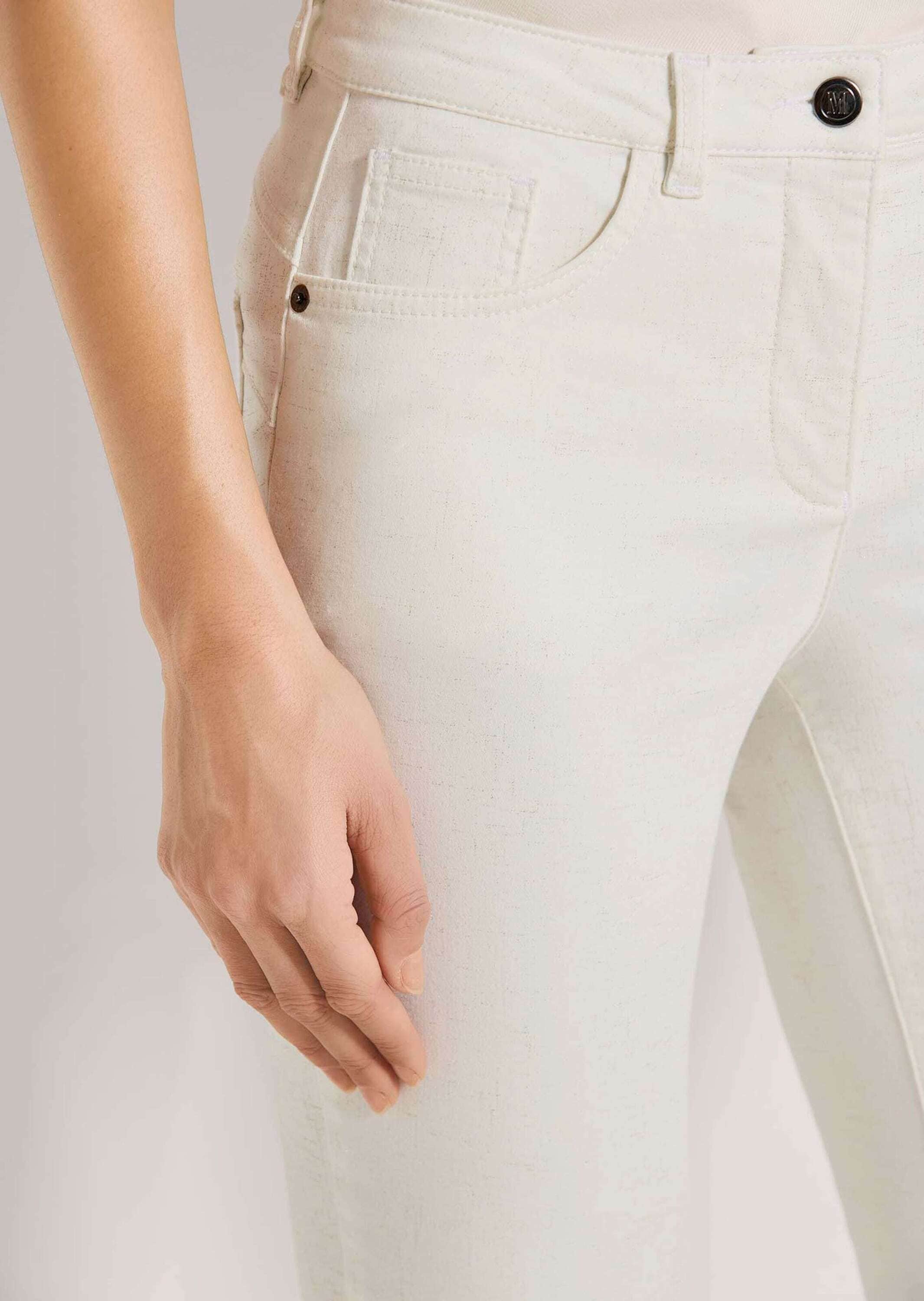 MADELEINE Chinos »Druckhose Schlanke Hose mit Allover-Druck«