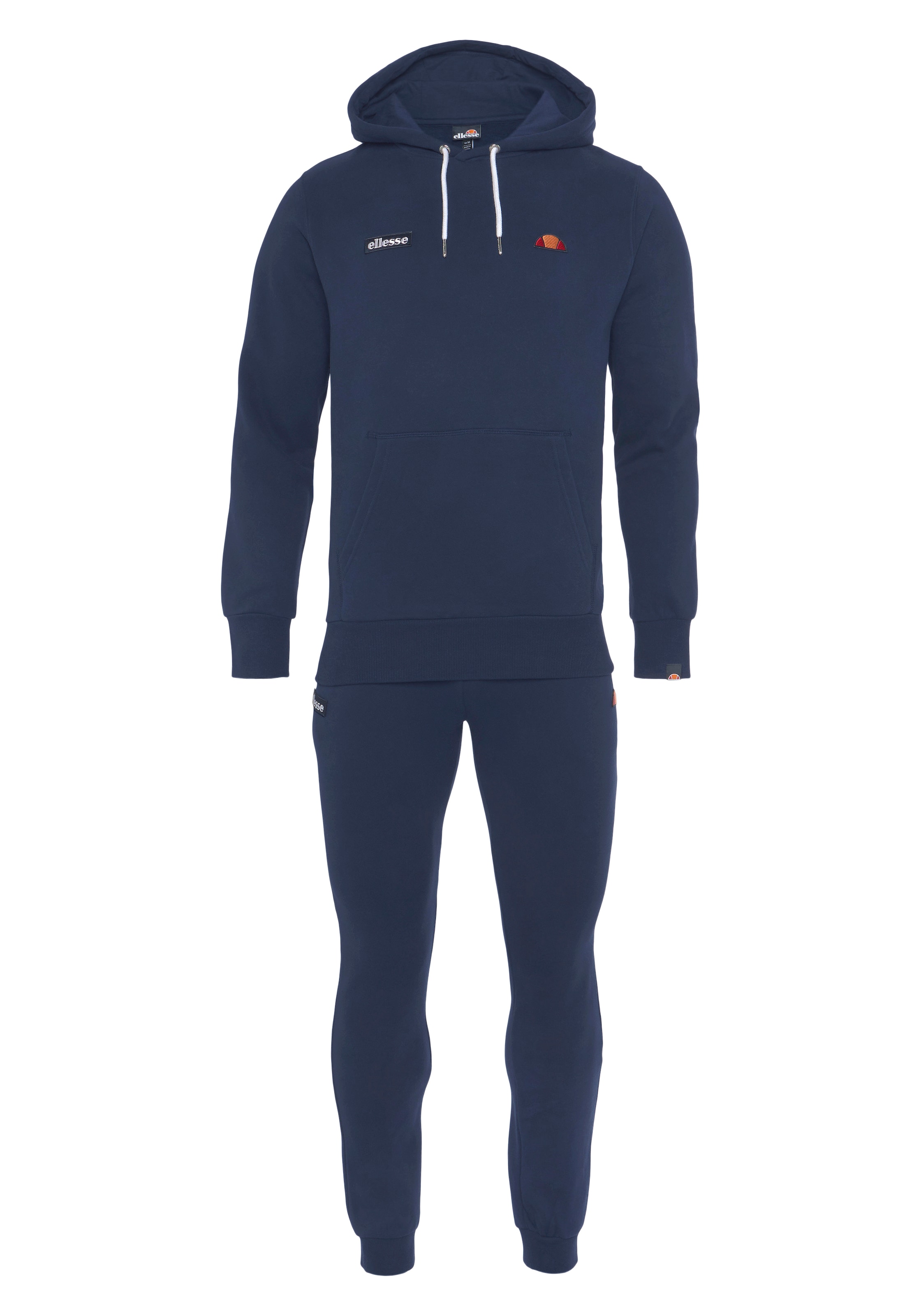 Ellesse Jogginganzug »TRACOTTA OH HOODY & JOG PANT SET« sportlicher Stil, aus Baumwolle und Polyester