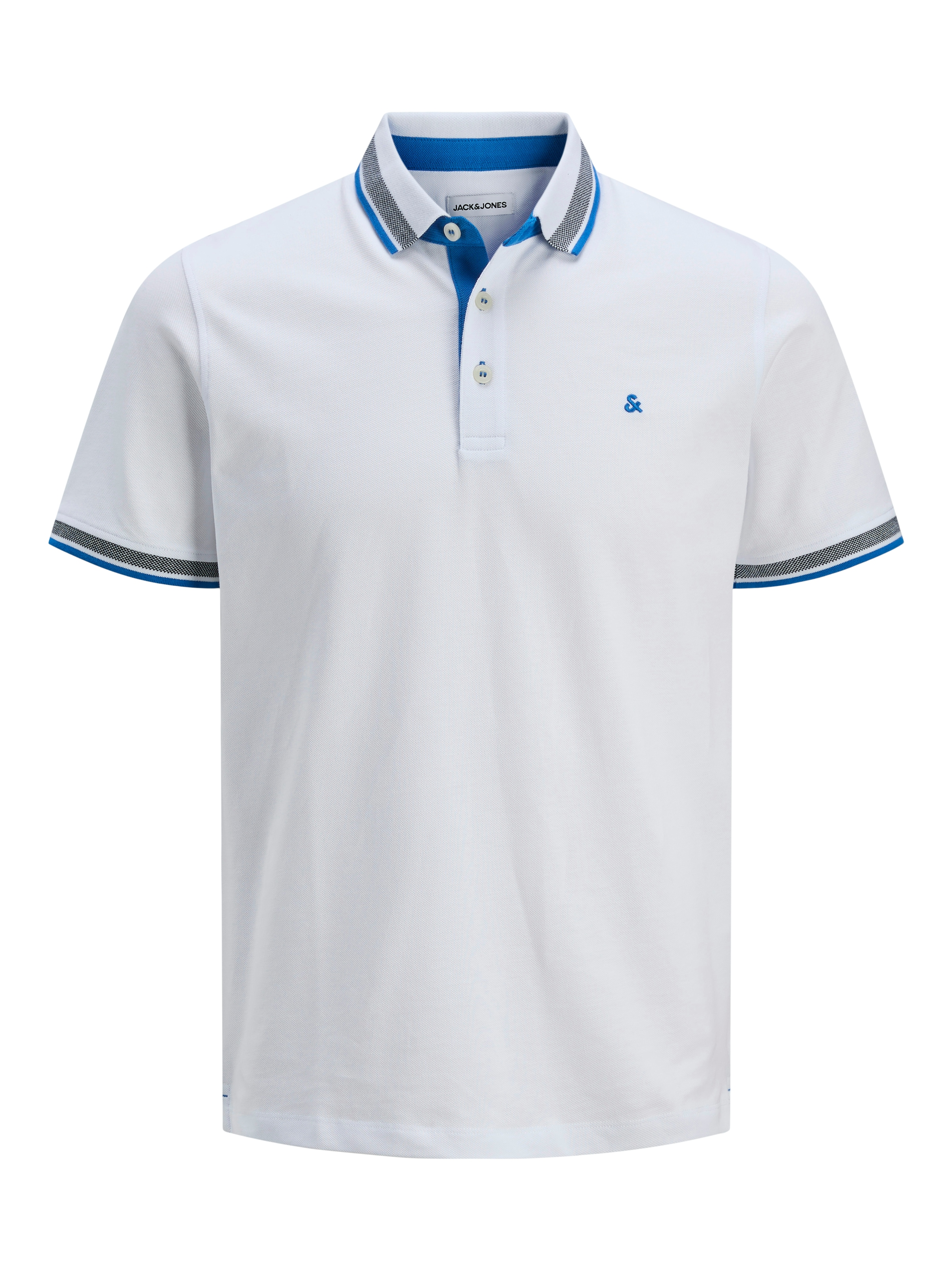 Jack & Jones Poloshirt »JJEPAULOS POLO SS NOOS«, mit Logo Stickerei