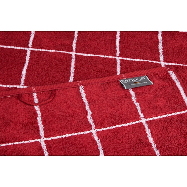 ROSS Handtücher »Cashmere Überkaro«, (2 St.), in modischen Farben bestellen  bei OTTO