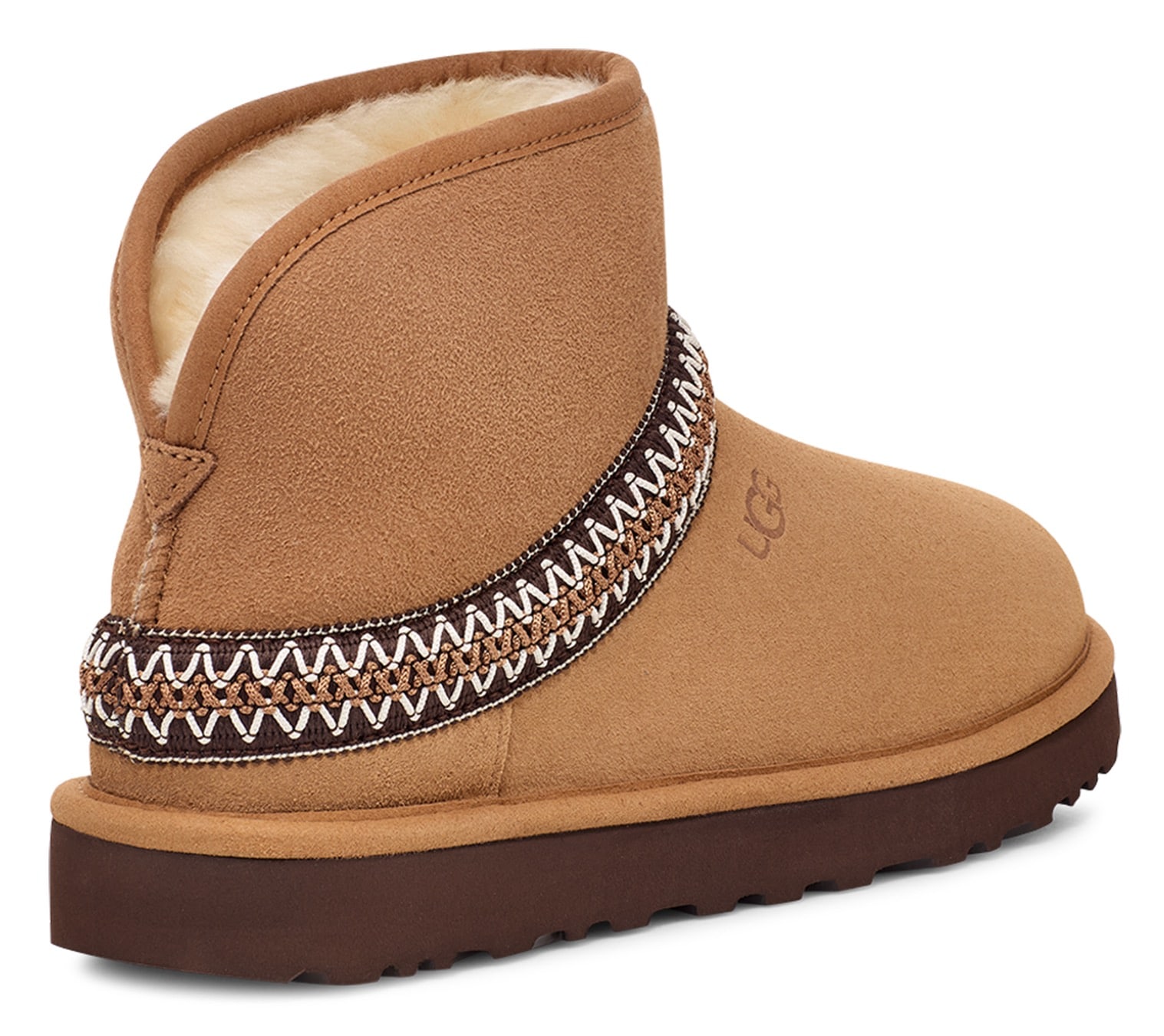 UGG Schlupfboots »CLASSIC MINI CRESCENT«, Winterstiefel, Snowboots mit kuscheliger Innenausstattung