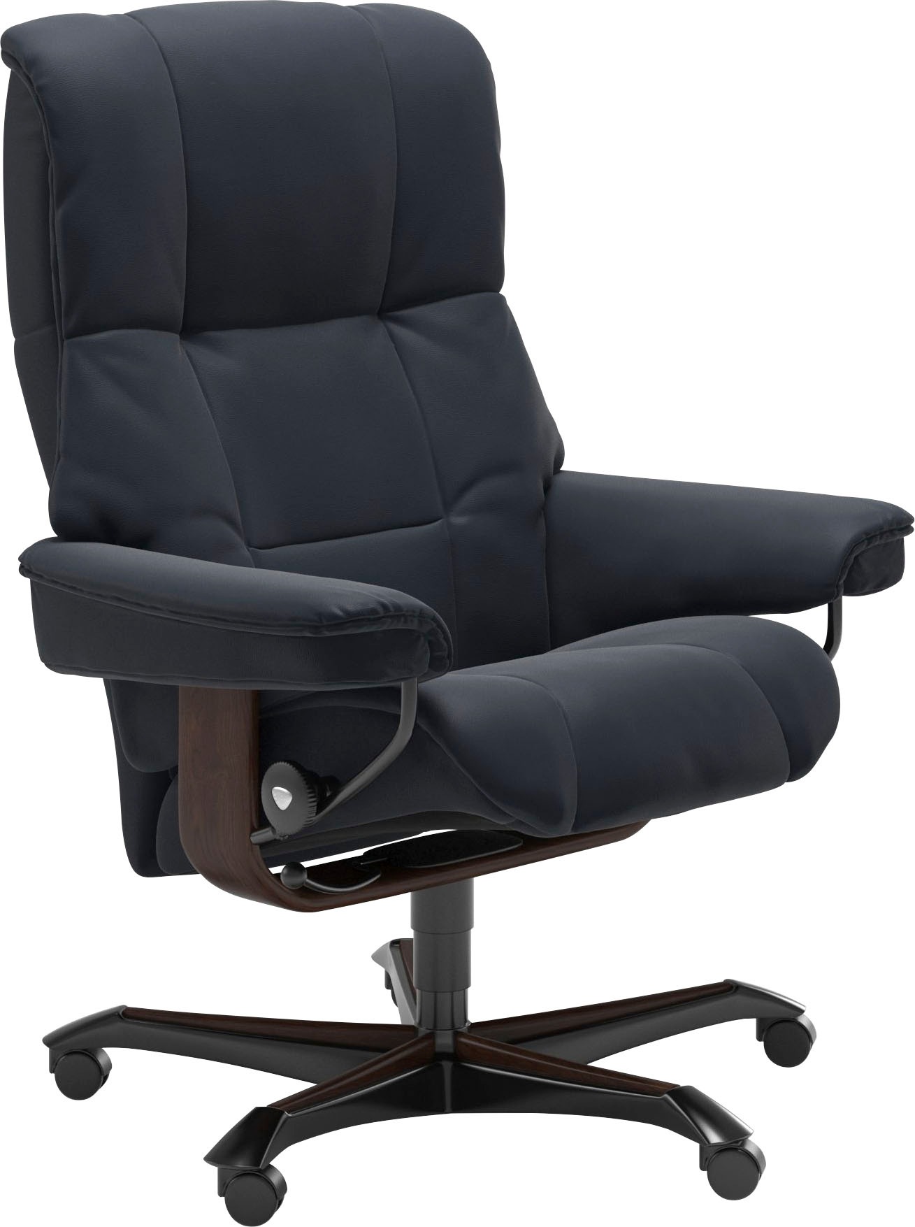 Stressless® Relaxsessel »Mayfair«, mit Home Office Base, Größe M, Gestell Braun