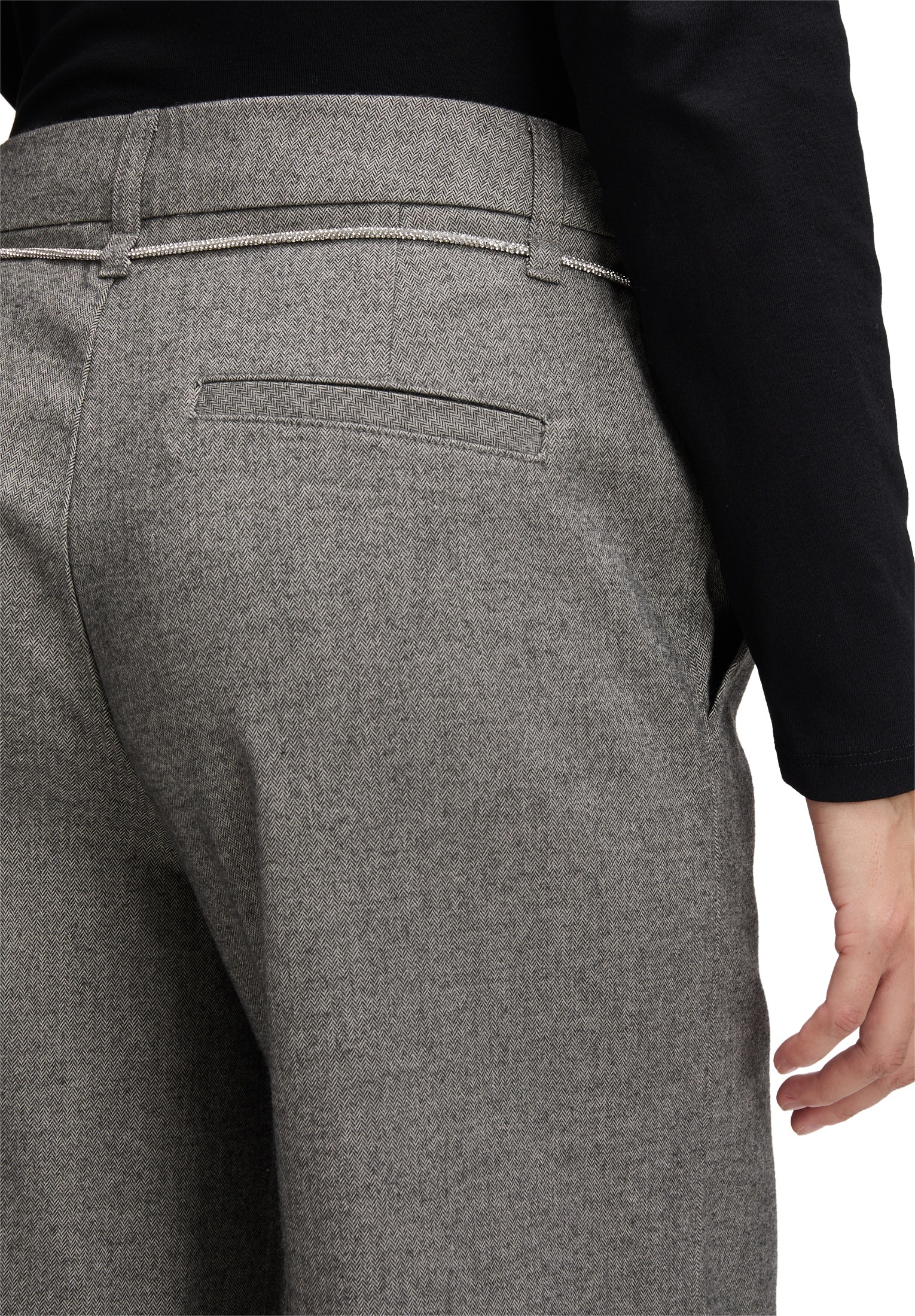 Cartoon Relaxhose »Casual-Hose mit Bindegürtel«