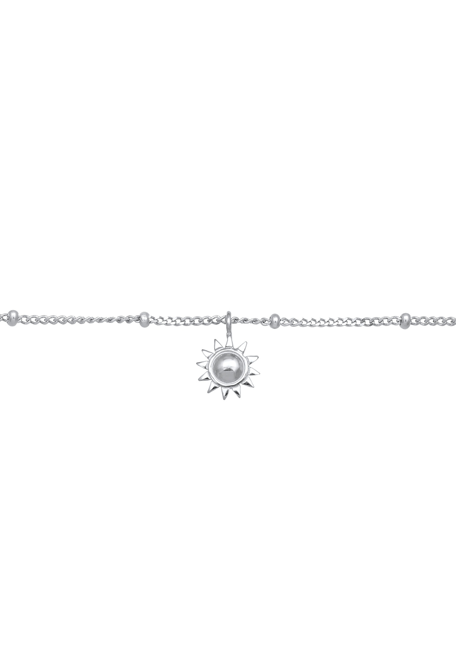 Elli Choker »Halskette Choker mit Anhänger Sonne 925 Sterling Silber«