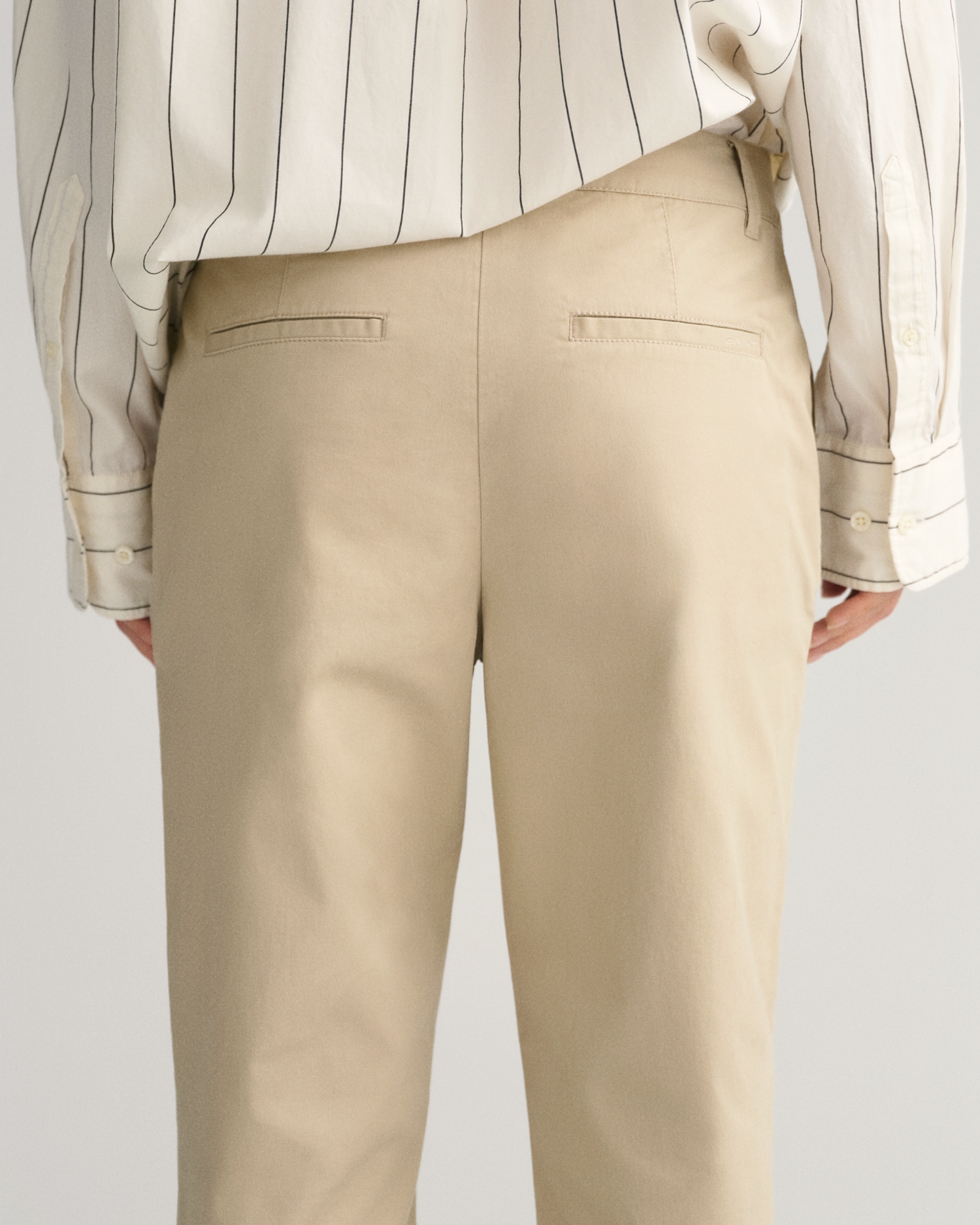 Gant Chinohose »SLIM CHINOS«, mit verkürzter Länge