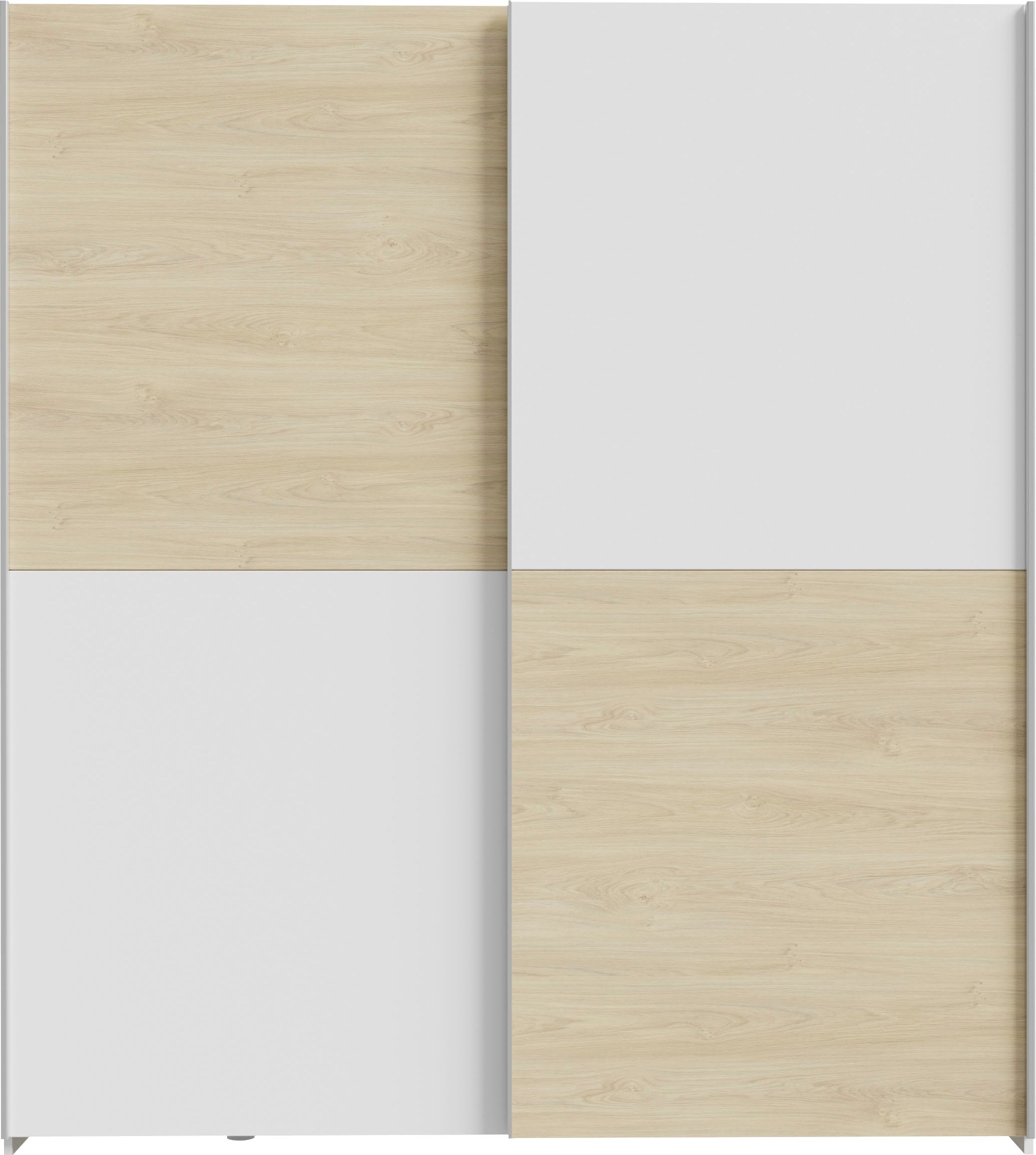 Home affaire Schwebetürenschrank »2 Schiebetüren, Made in Europe, stabil und zeitlos«, (5 Breiten: 120 -200cm, Höhe ca. 190cm), in verschiedenen Farben und Breiten