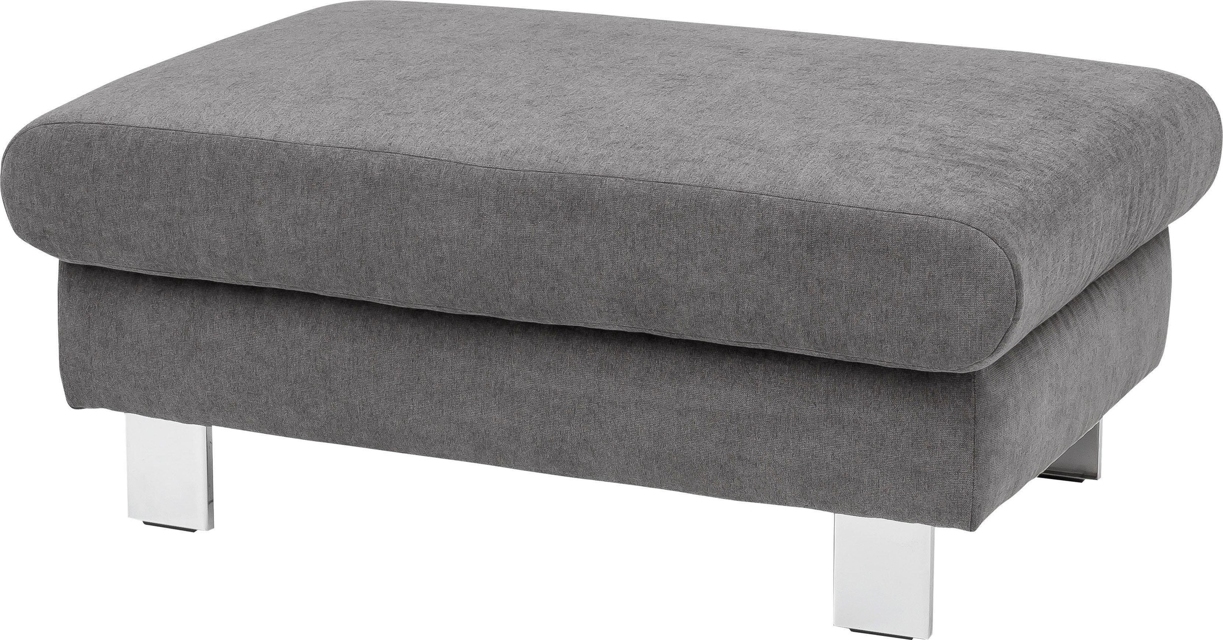 COTTA Polstergarnitur »Komaris U-Form«, (Set), Set bestehend aus: Wohnlandschaft mit Kopfteilverstellung & Hocker