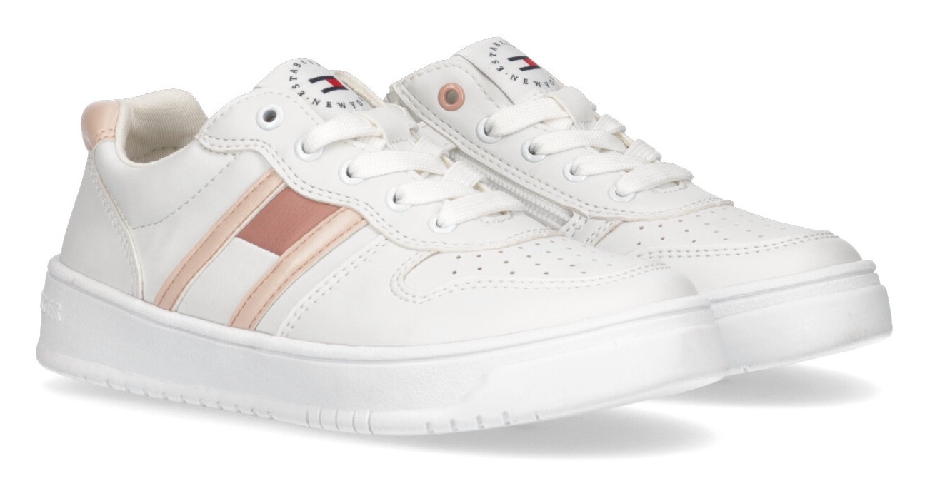 Tommy Hilfiger Sneaker »LOW CUT LACE-UP SNEAKER«, mit gepolstertem Schaftrand