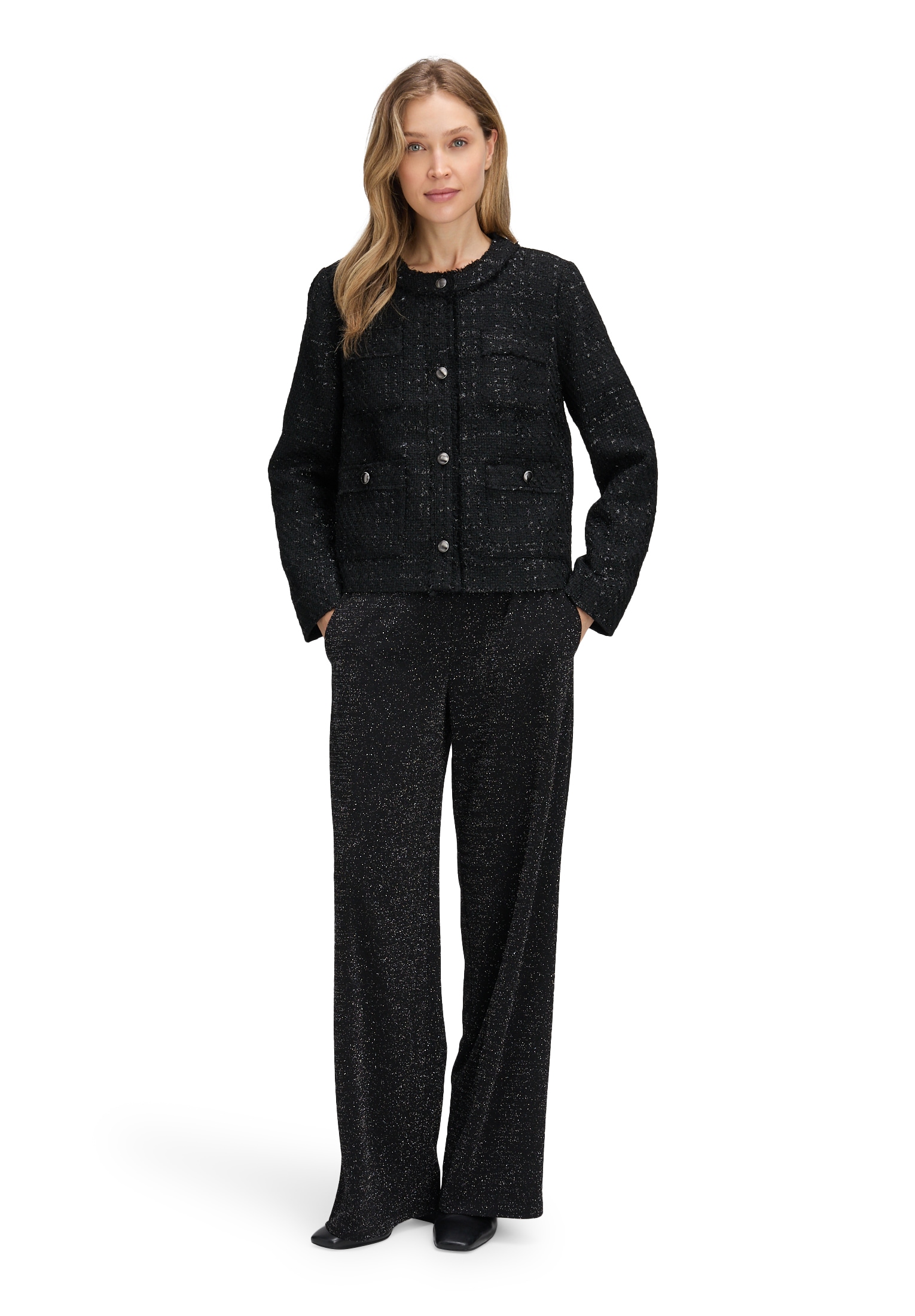 Betty Barclay Jackenblazer »Blazer-Jacke mit Fransen«