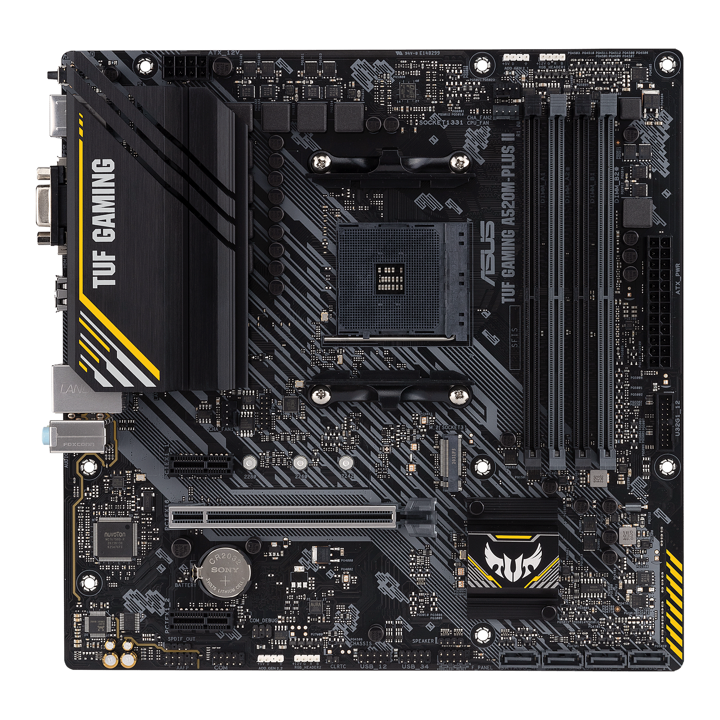 Asus Mainboard »TUF GAMING A520M-PLUS II«