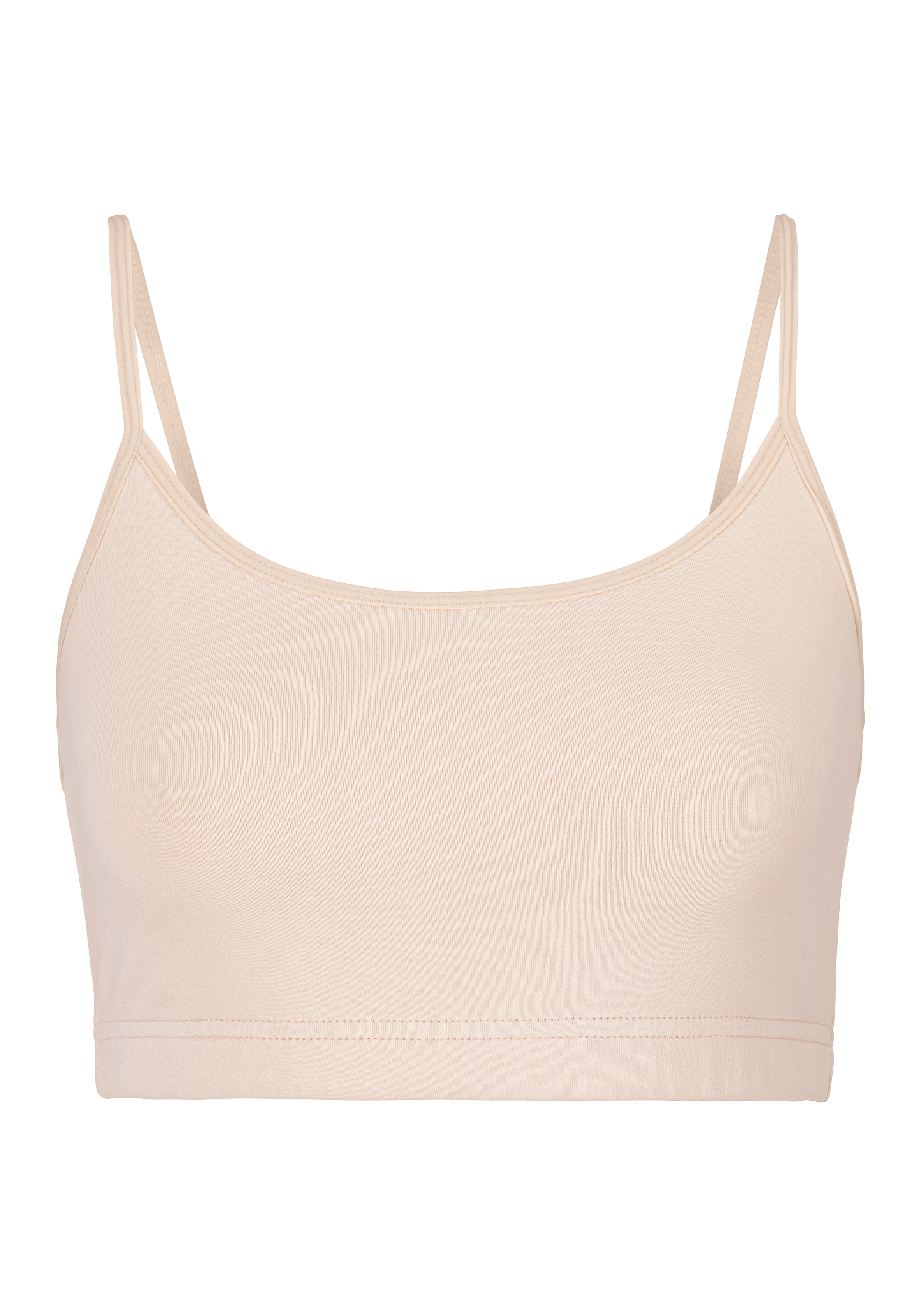 LASCANA Bustier, aus elastischer Baumwolle