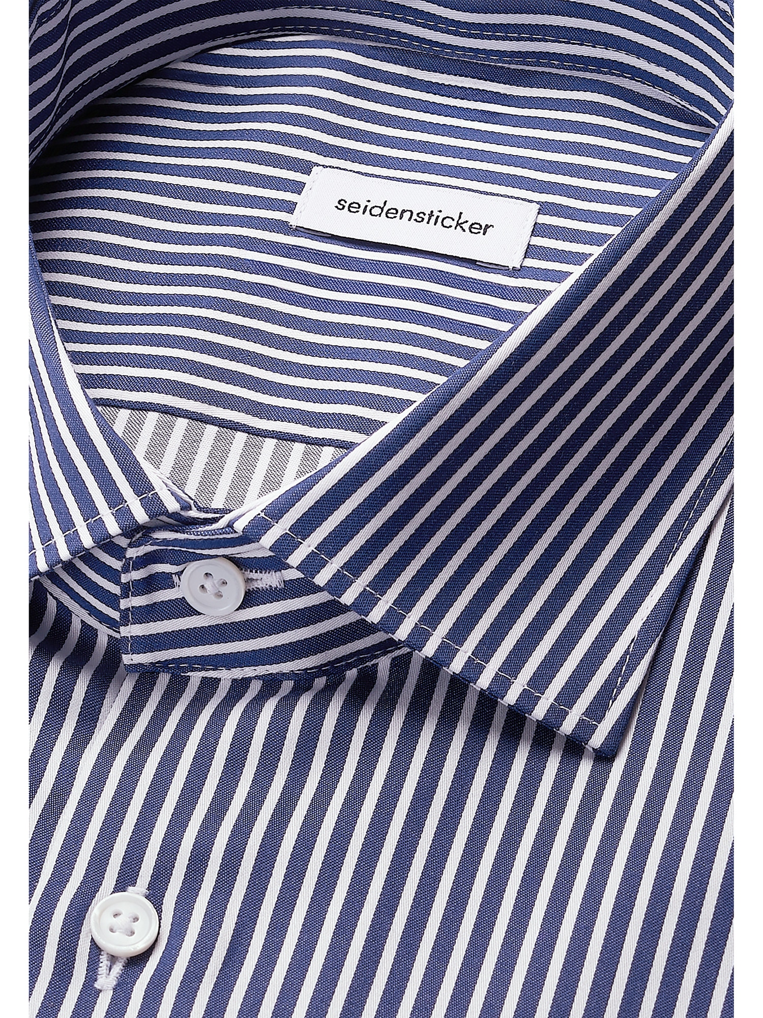 seidensticker Businesshemd »Schwarze Rose«, Regular 1/1 Kentkragen Gestreift