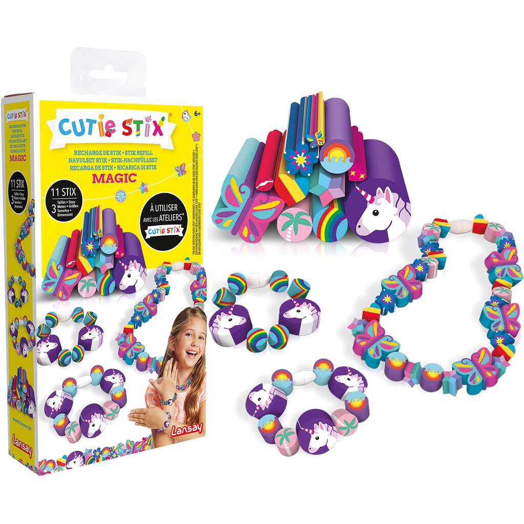 CUTIE STIX Kreativset »Cutie Stix, Nachfüllpack Magic«