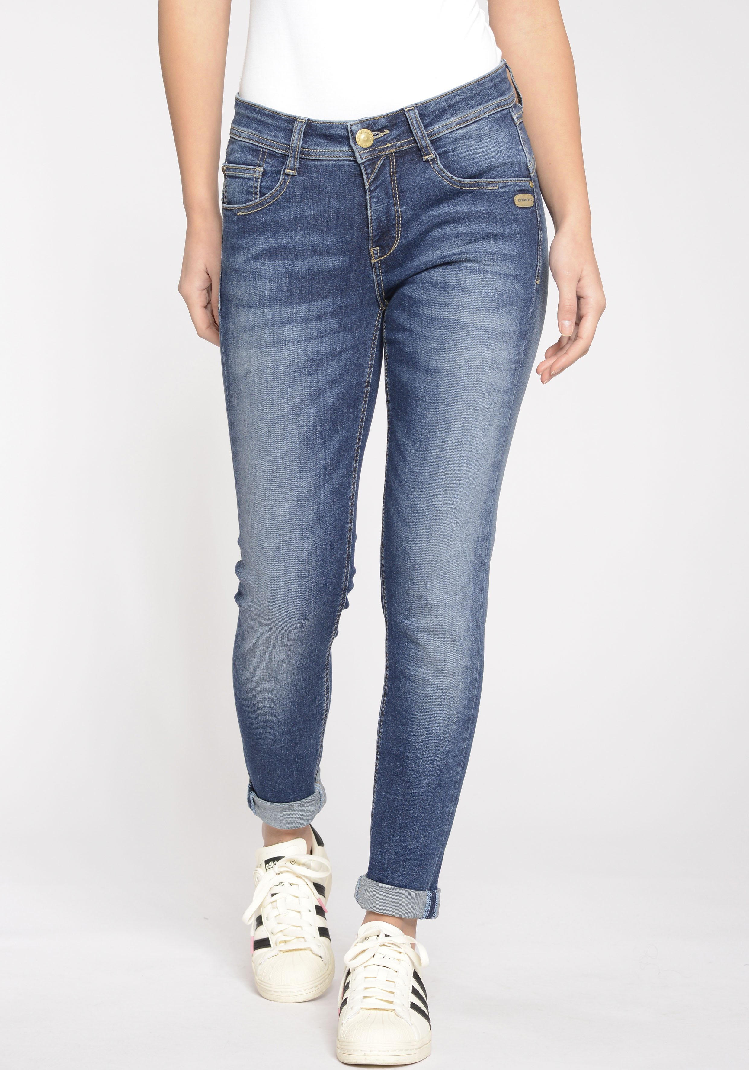 Relax-fit-Jeans »94AMELIE RELAXED«, aus der ECO LINE mit Bio-Baumwolle und Stretch