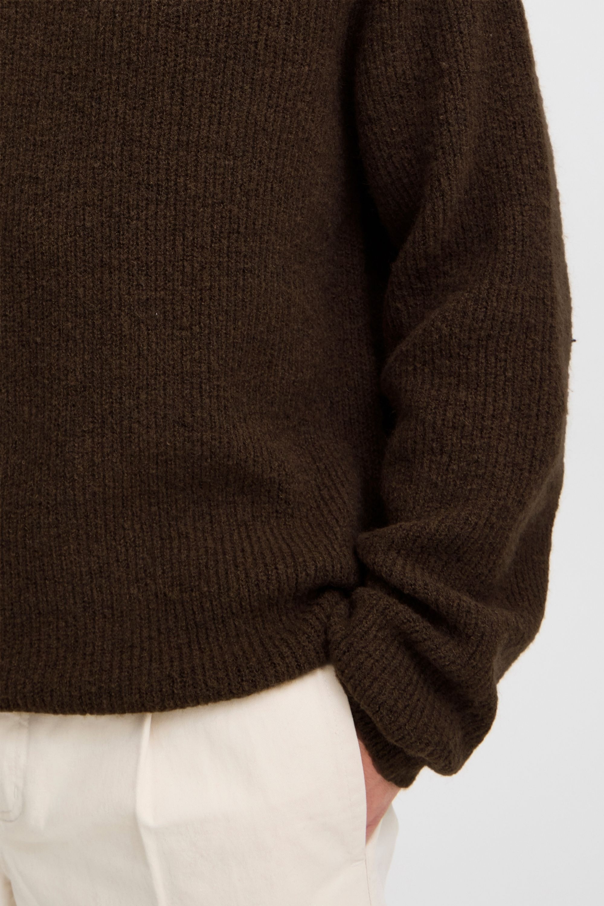 !Solid Strickfleece-Pullover »Strickpullover SDMACK«