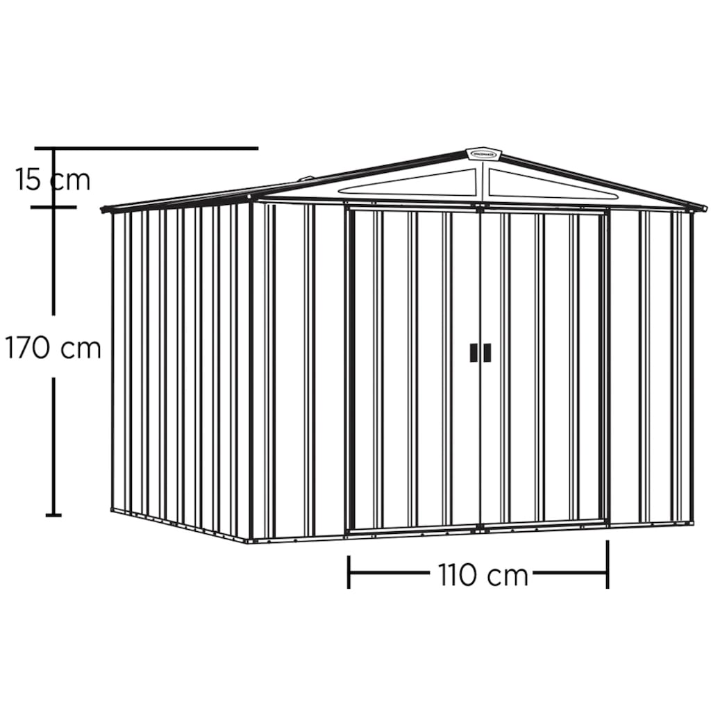 SPACEMAKER Gerätehaus