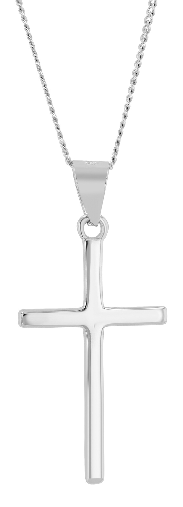 Adelia´s Kreuzanhänger »Unisex Anhänger ¿ Kreuz Kreuzanhänger aus 925 Silber«