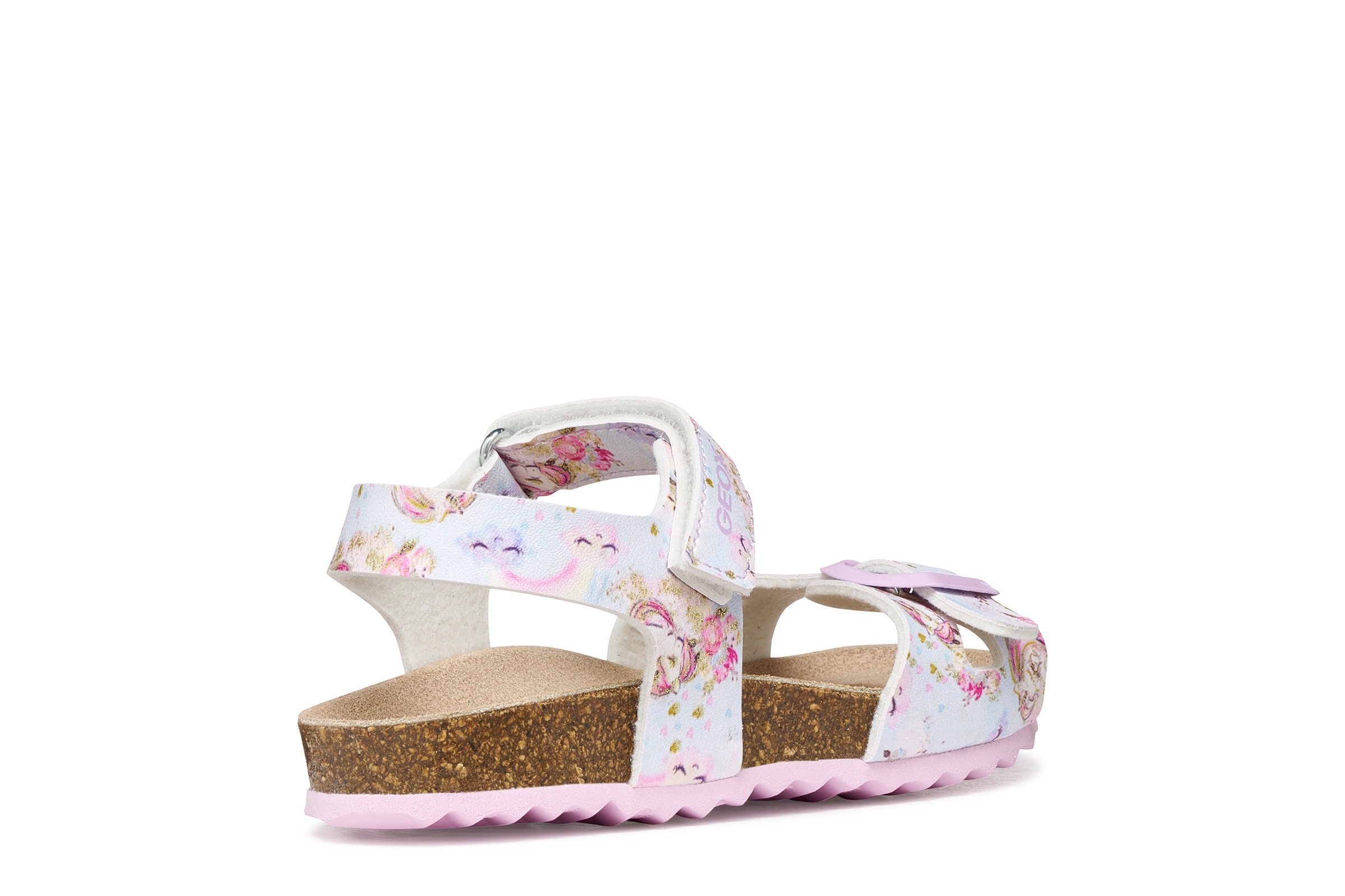 Geox Sandale »J ADRIEL GIRL«  Kinderschuh mit Klettverschluss, Größenschablone zum Download