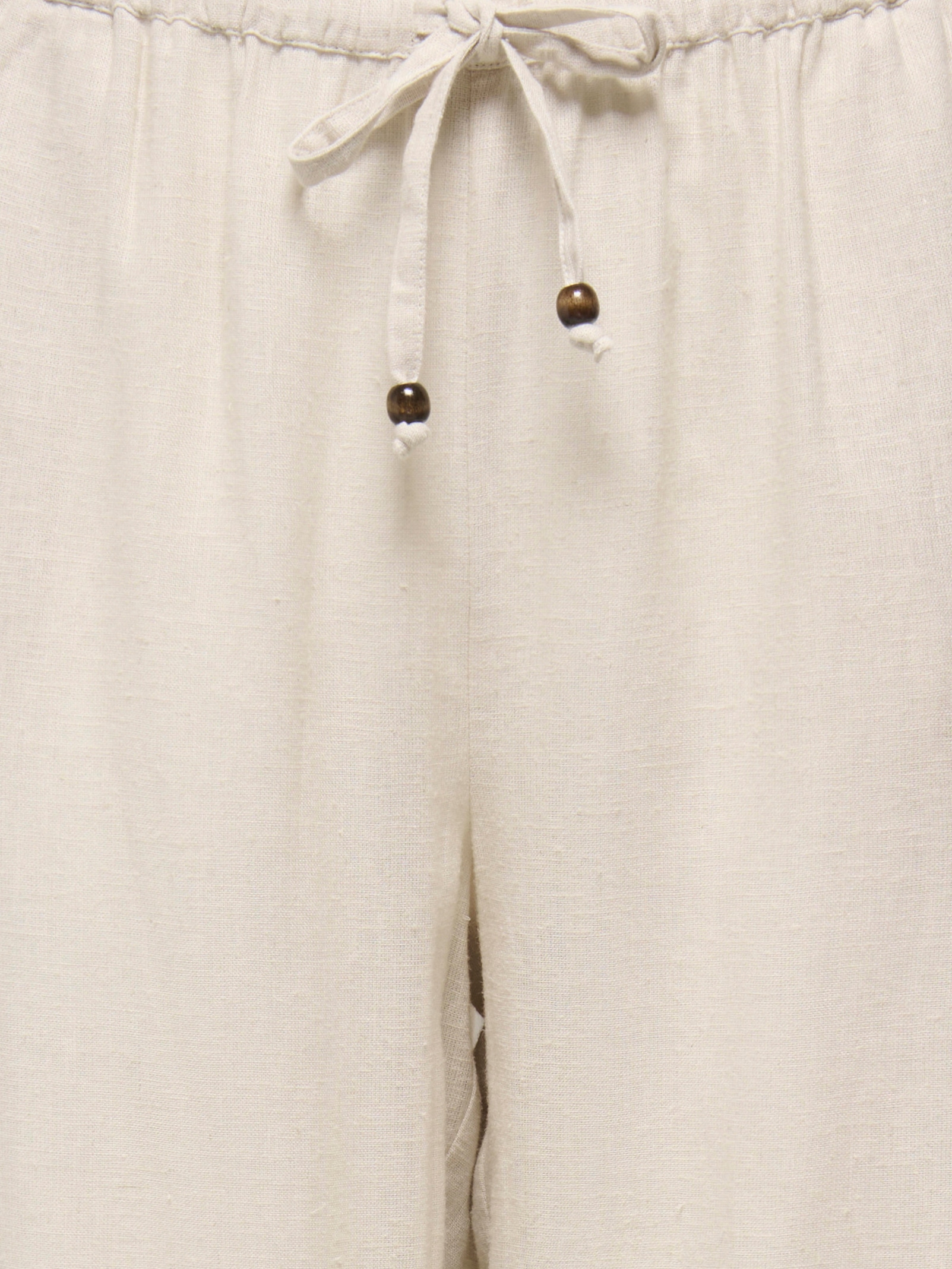 ONLY Schlupfhose »ONLBRUXELLES MW LIN BL TIE PANT PNT NOOS«  Sommerhose mit Leinen