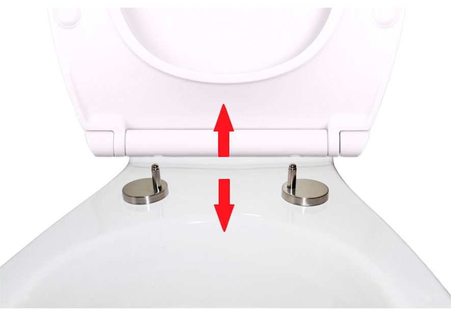 Sanilo WC-Sitz »Flat San Francisco«, mit Absenkautomatik